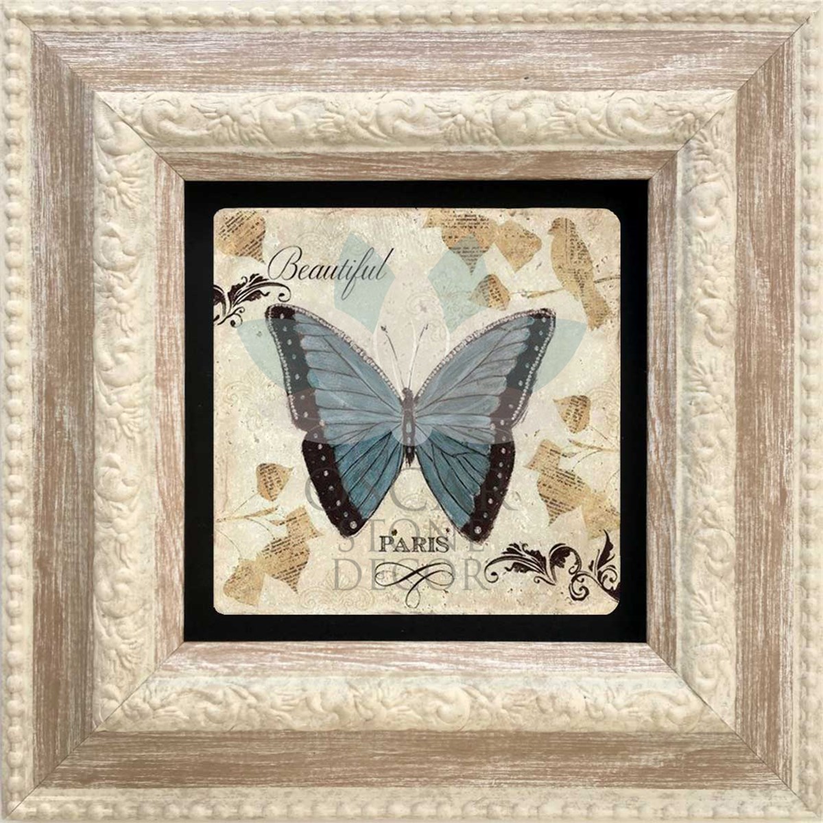 OSCAR STONE DECOR TEKLİ ÇERÇEVELİ DOĞALTAŞ DUVAR DEKORU / CDD-20-066 (WALL DECOR)