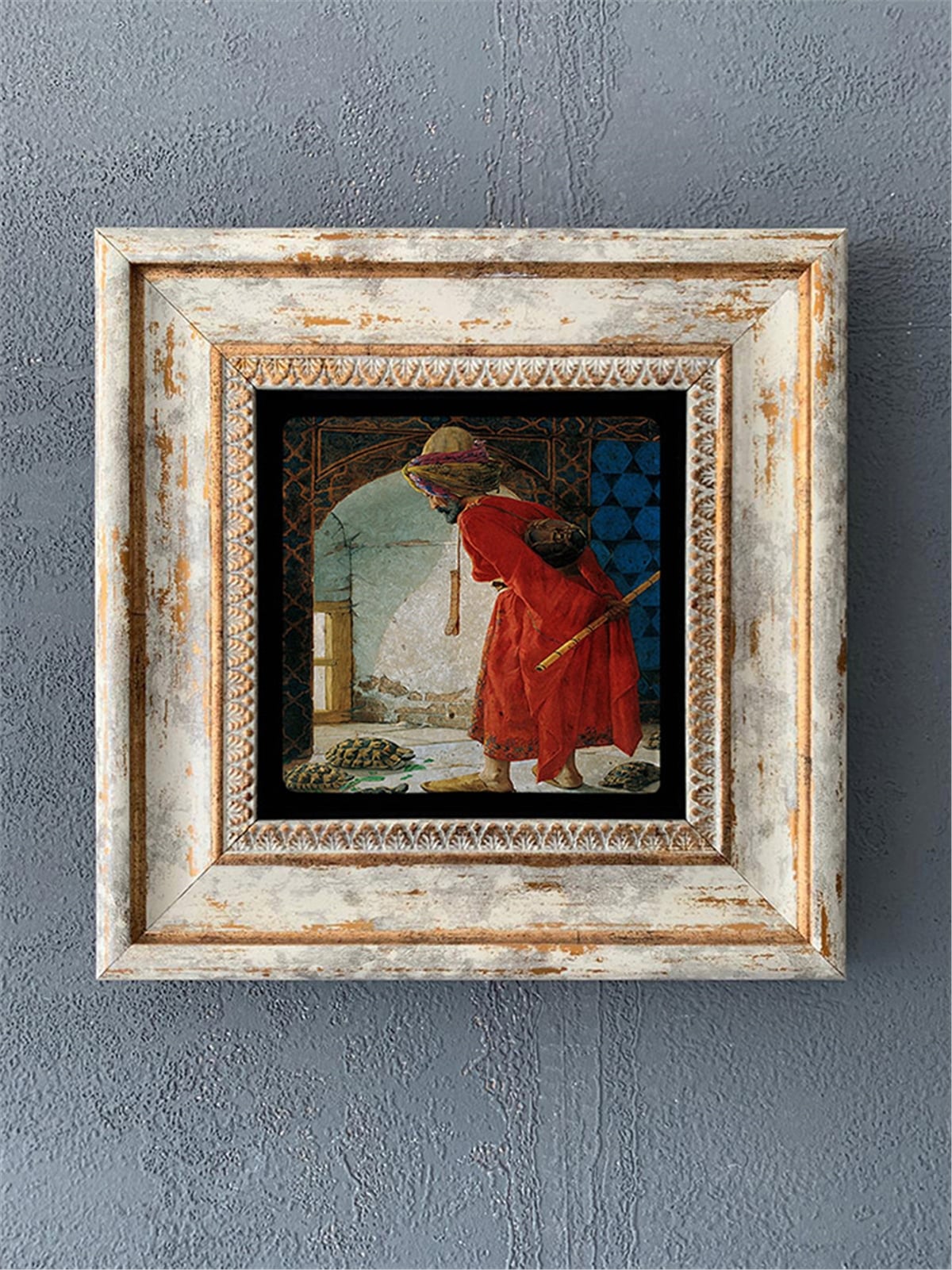 OSCAR STONE DECOR TEKLİ ÇERÇEVELİ DOĞALTAŞ DUVAR DEKORU / CDD1-40-169 (WALL DECOR)