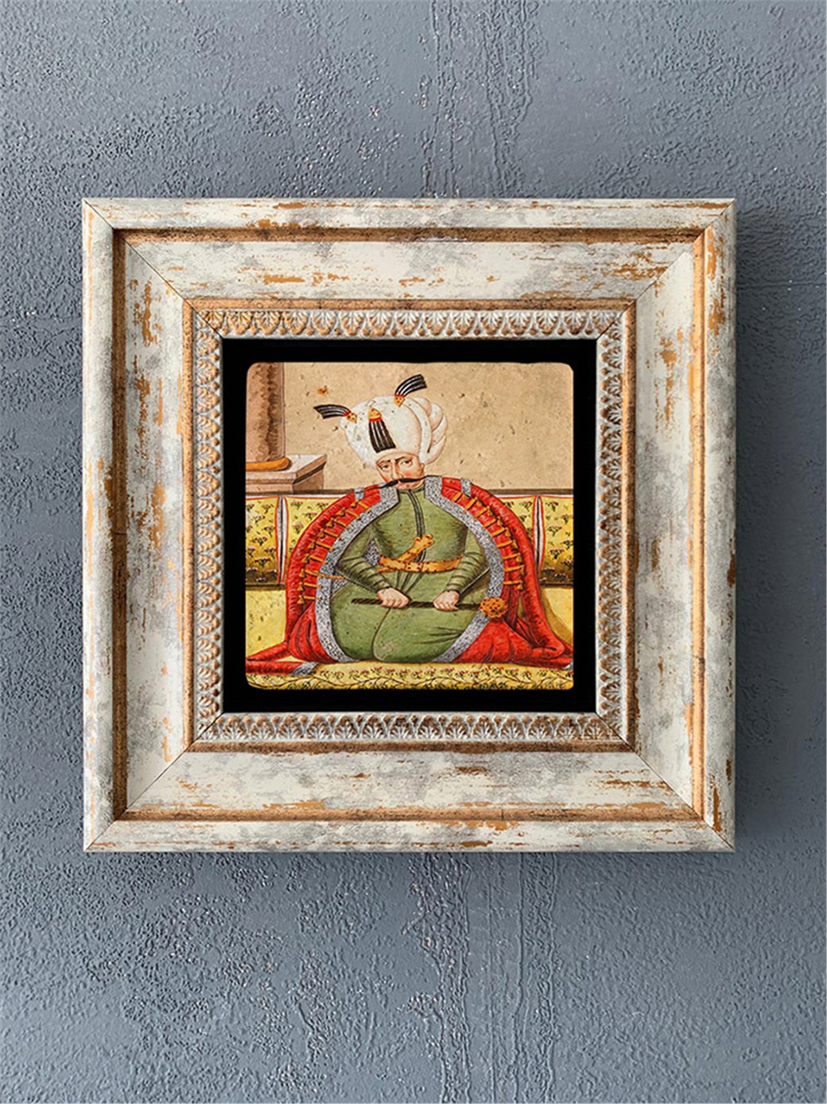 OSCAR STONE DECOR TEKLİ ÇERÇEVELİ DOĞALTAŞ DUVAR DEKORU / CDD1-40-139 (WALL DECOR)