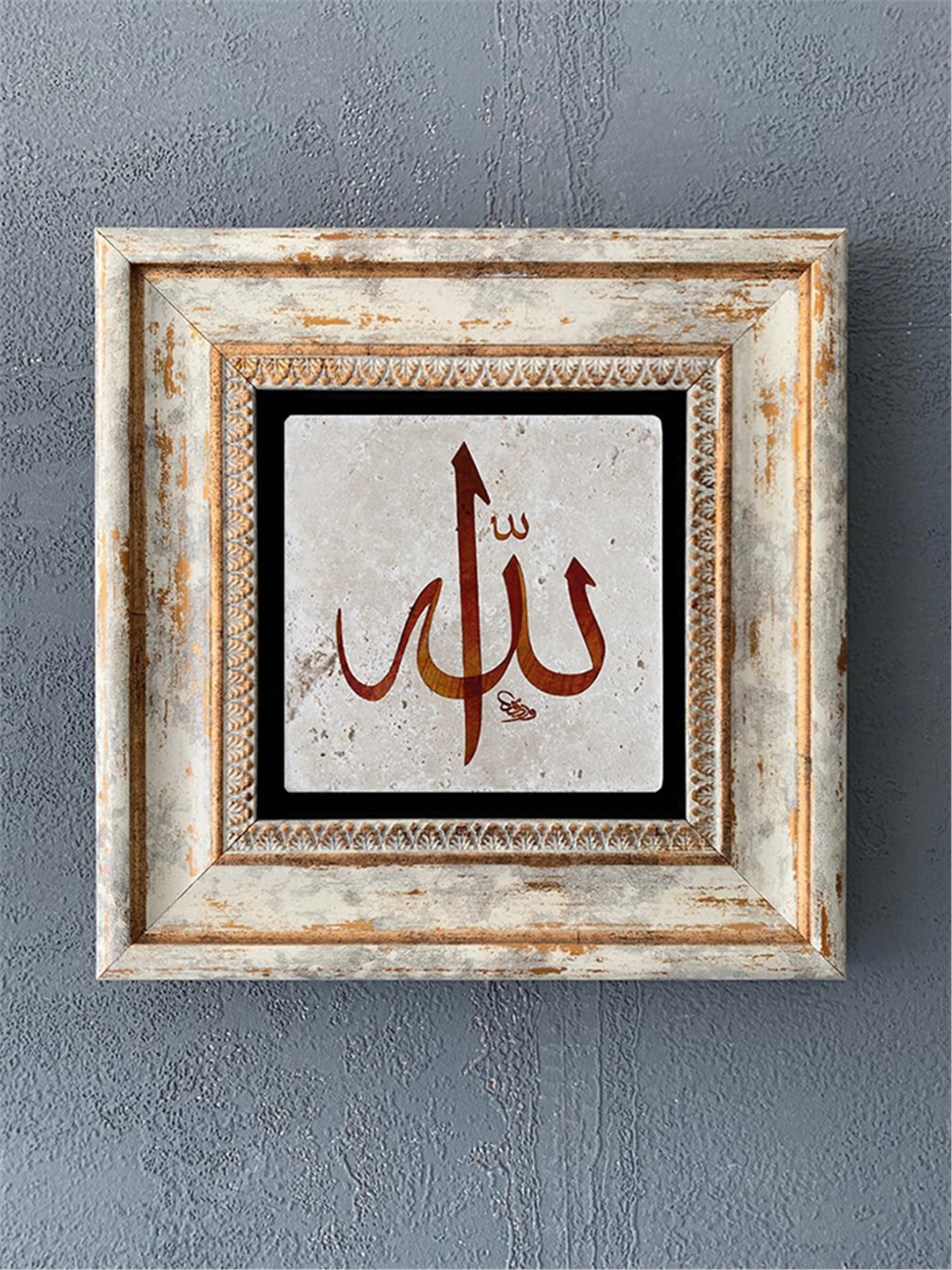 OSCAR STONE DECOR TEKLİ ÇERÇEVELİ DOĞALTAŞ DUVAR DEKORU / CDD1-40-374 (WALL DECOR)