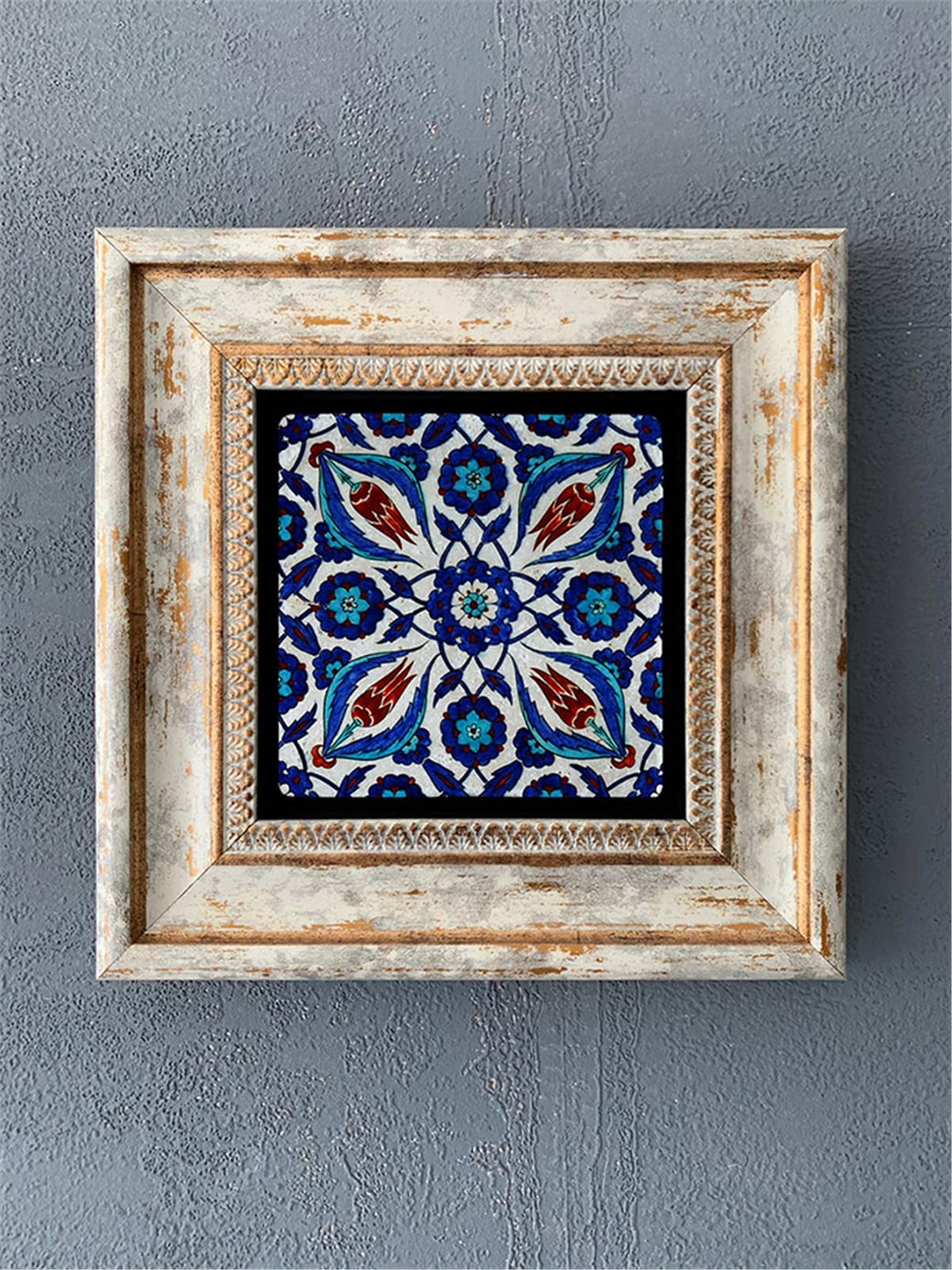 OSCAR STONE DECOR TEKLİ ÇERÇEVELİ DOĞALTAŞ DUVAR DEKORU / CDD1-40-246 (WALL DECOR)