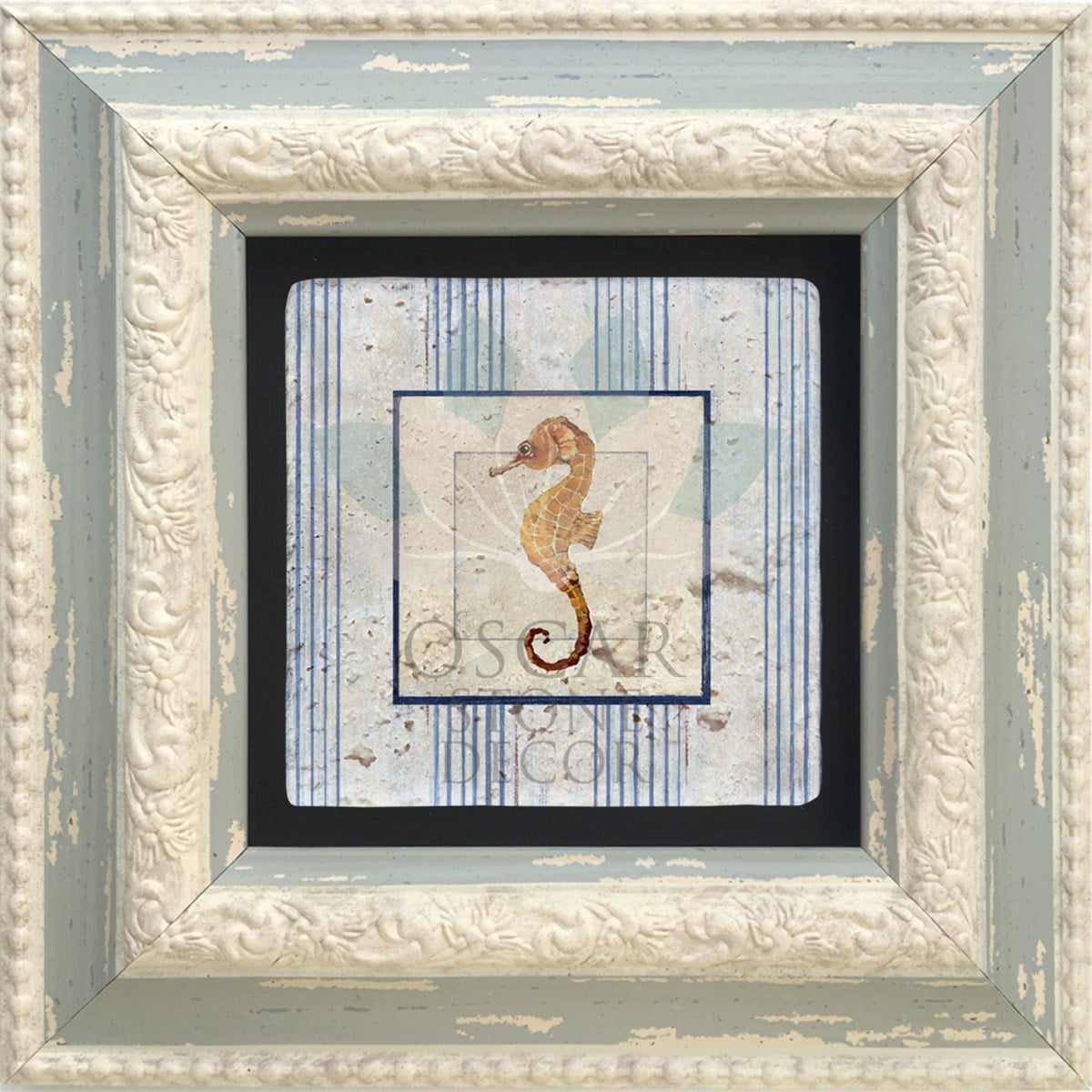 OSCAR STONE DECOR TEKLİ ÇERÇEVELİ DOĞALTAŞ DUVAR DEKORU / CDD-10-081 (WALL DECOR)