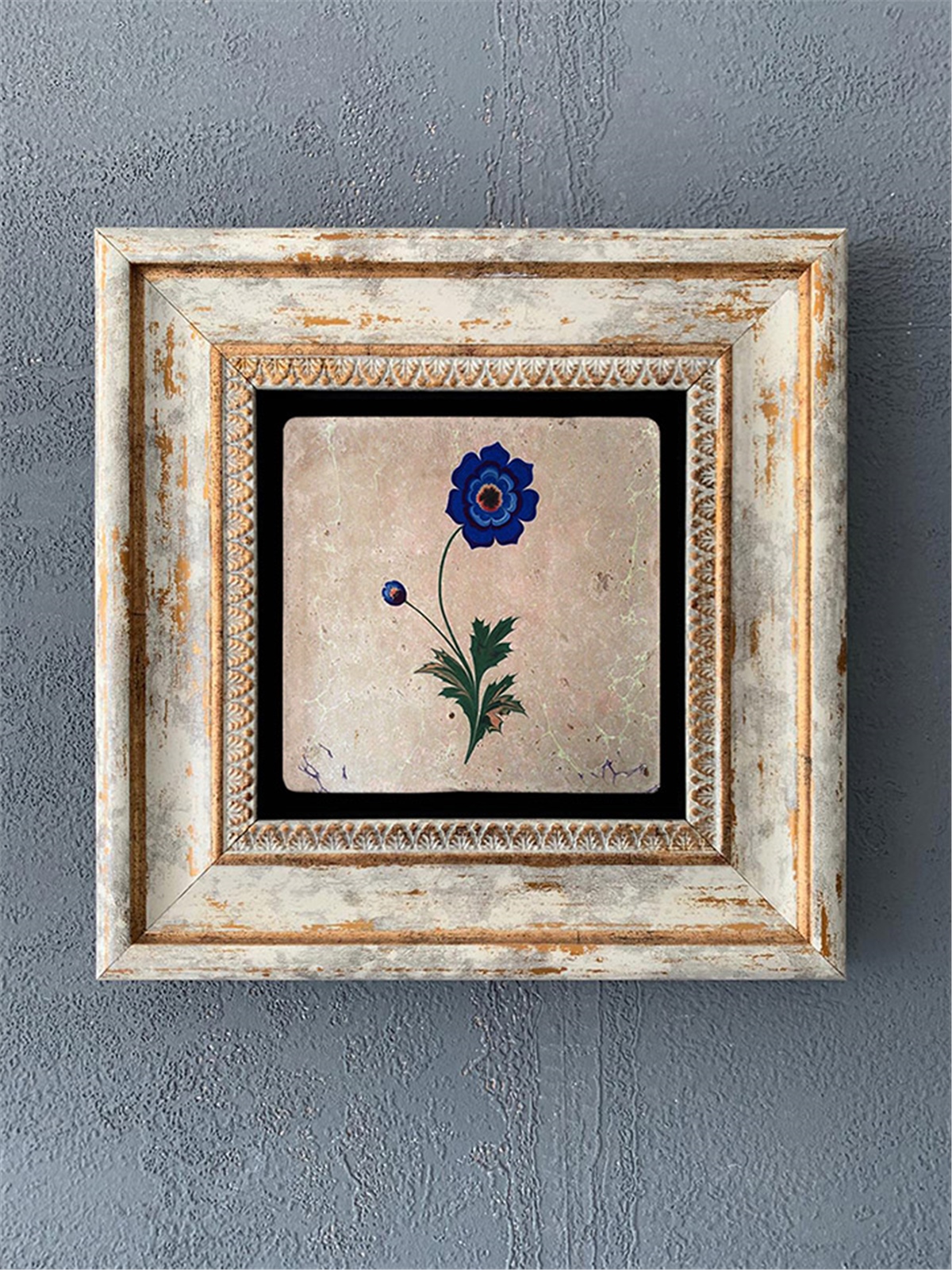 OSCAR STONE DECOR TEKLİ ÇERÇEVELİ DOĞALTAŞ DUVAR DEKORU / CDD1-40-495 (WALL DECOR)