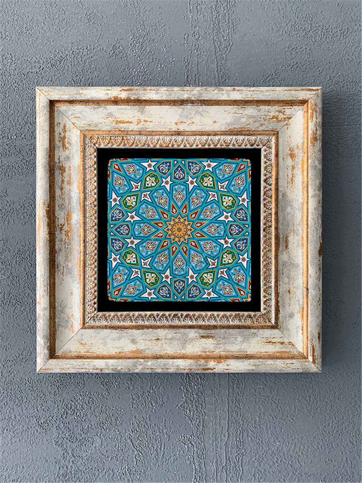 OSCAR STONE DECOR TEKLİ ÇERÇEVELİ DOĞALTAŞ DUVAR DEKORU / CDD1-40-309 (WALL DECOR)