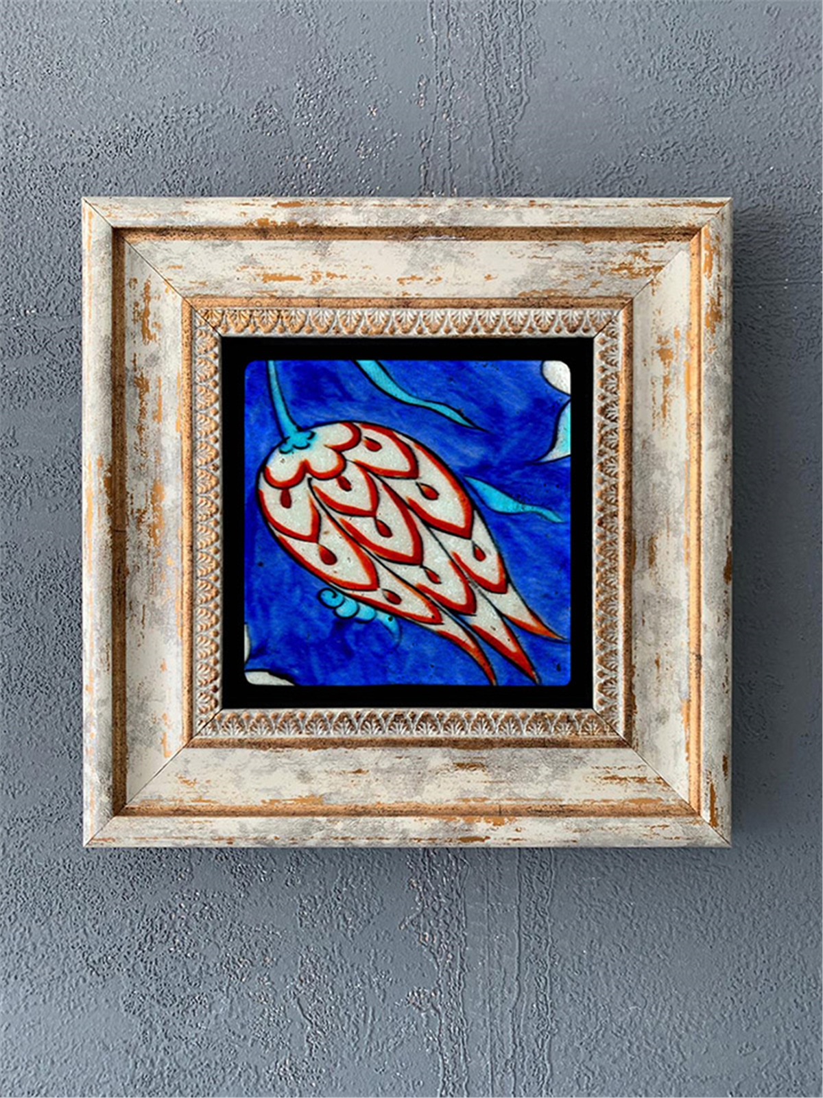 OSCAR STONE DECOR TEKLİ ÇERÇEVELİ DOĞALTAŞ DUVAR DEKORU / CDD1-40-307 (WALL DECOR)