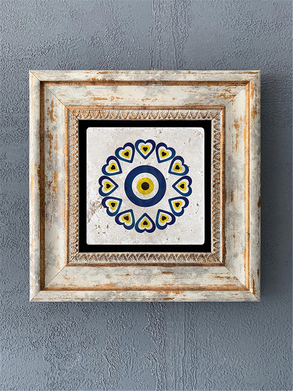 OSCAR STONE DECOR TEKLİ ÇERÇEVELİ DOĞALTAŞ DUVAR DEKORU / CDD1-40-504 (WALL DECOR)