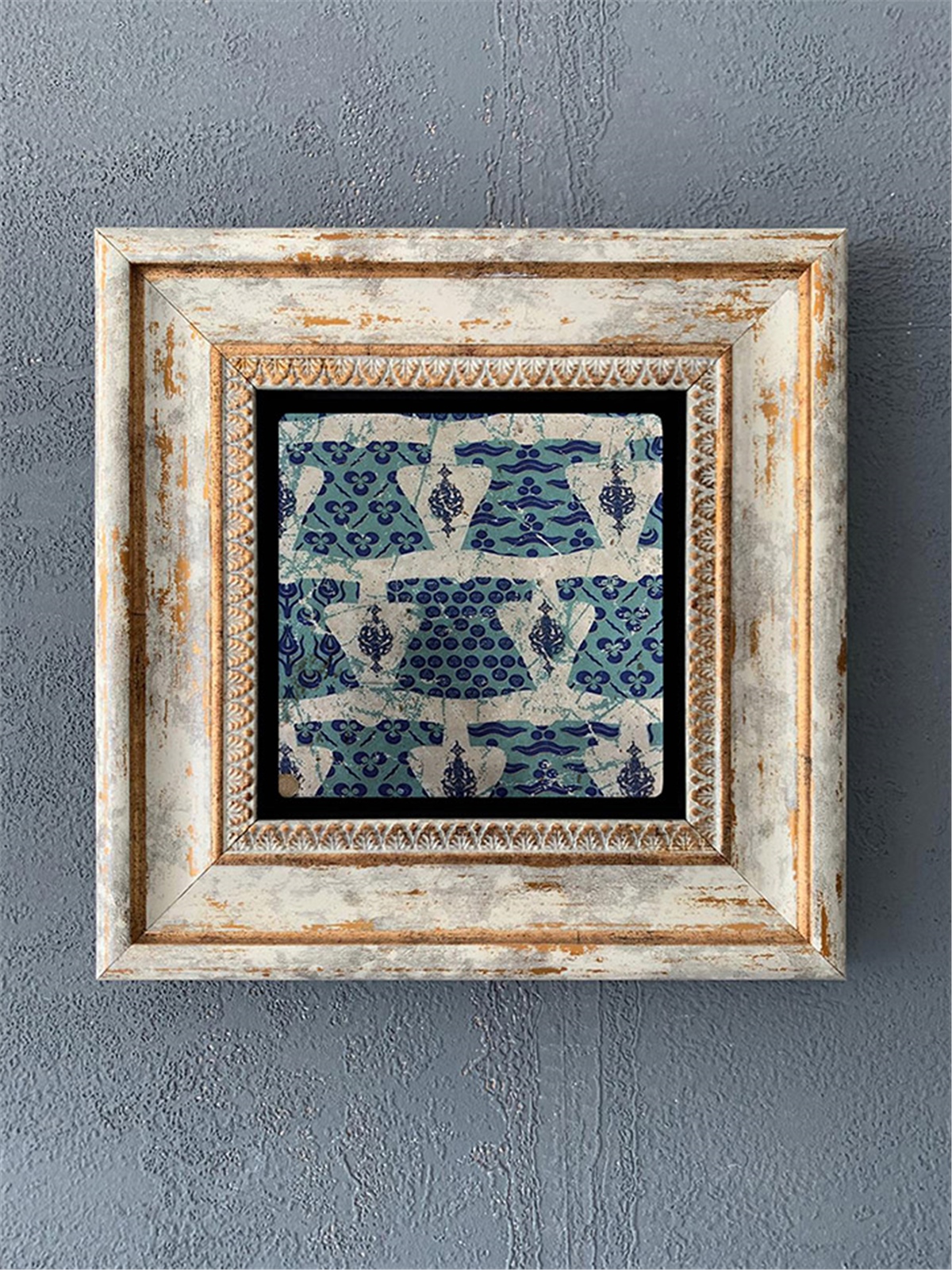 OSCAR STONE DECOR TEKLİ ÇERÇEVELİ DOĞALTAŞ DUVAR DEKORU / CDD1-40-166 (WALL DECOR)