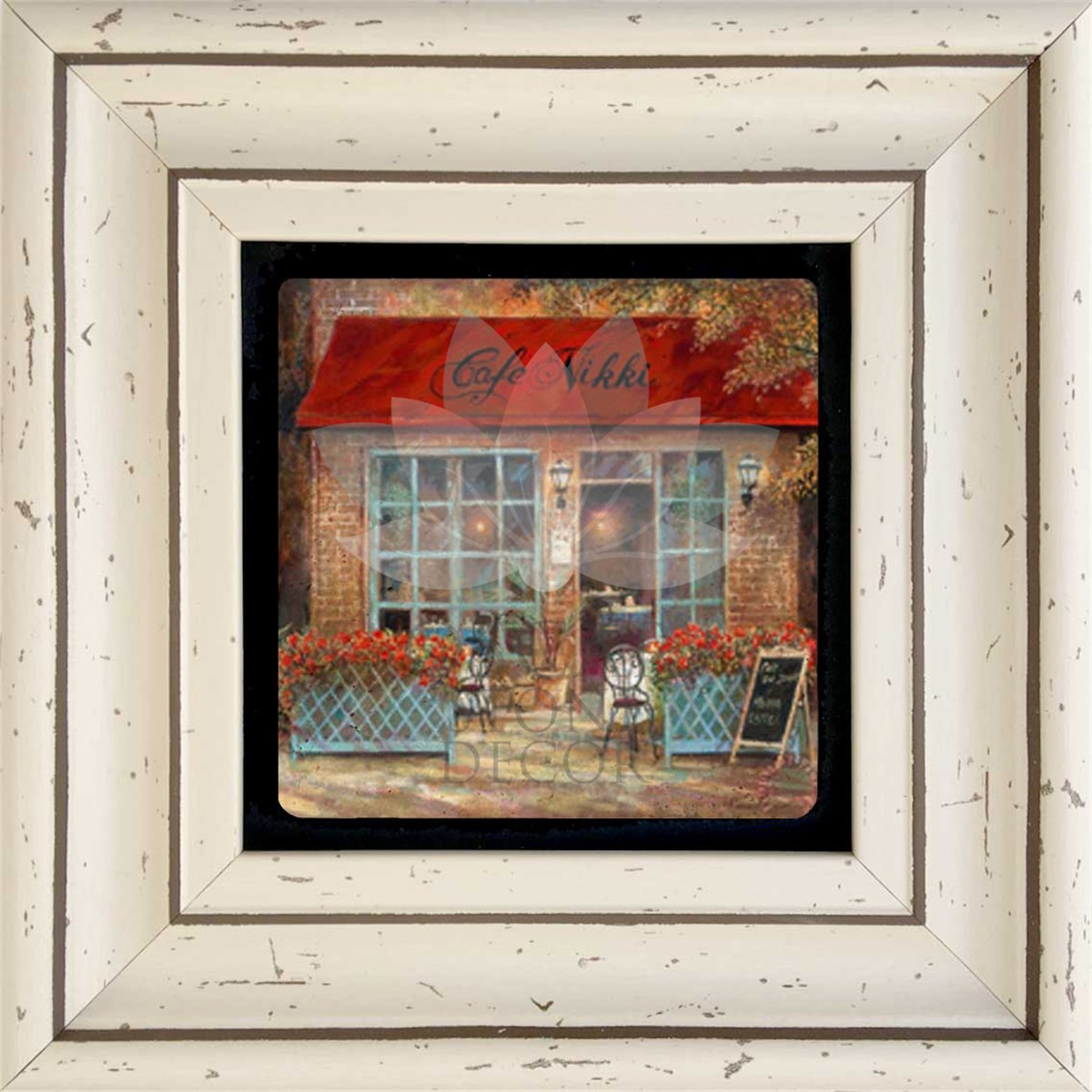 OSCAR STONE DECOR TEKLİ ÇERÇEVELİ DOĞALTAŞ DUVAR DEKORU / CDD-30-024 (WALL DECOR)