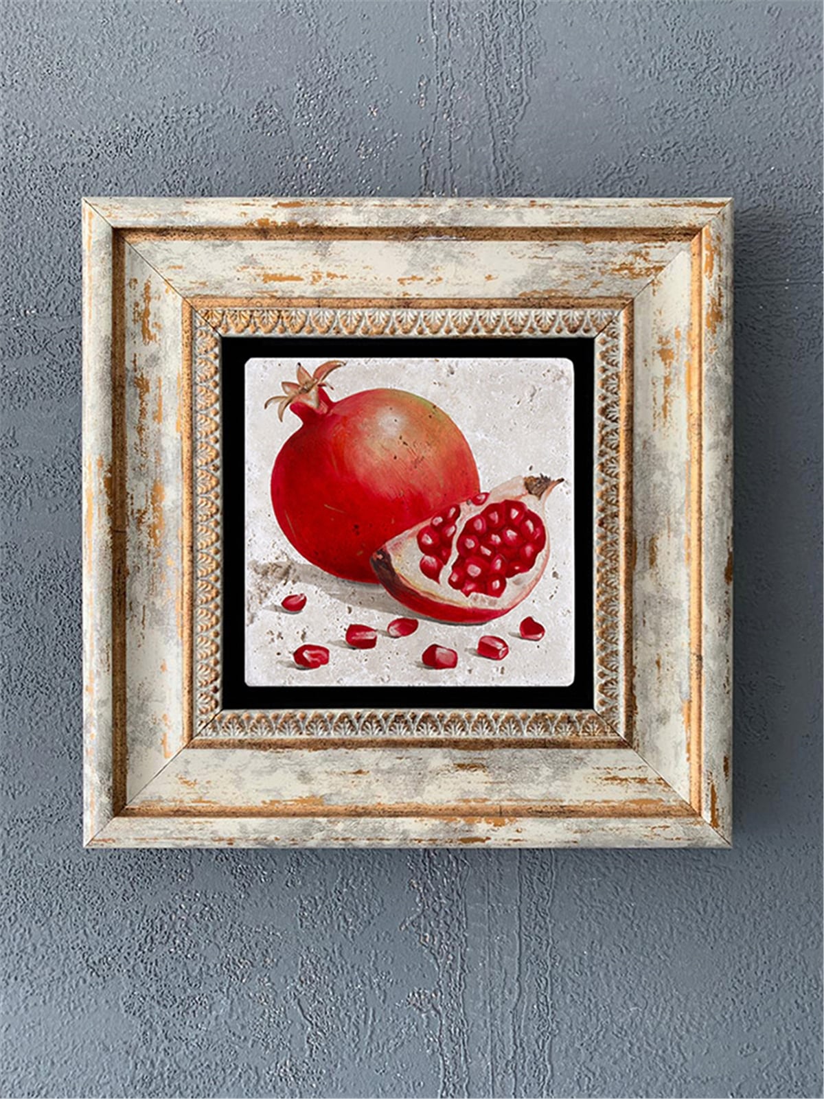 OSCAR STONE DECOR TEKLİ ÇERÇEVELİ DOĞALTAŞ DUVAR DEKORU / CDD1-40-478 (WALL DECOR)