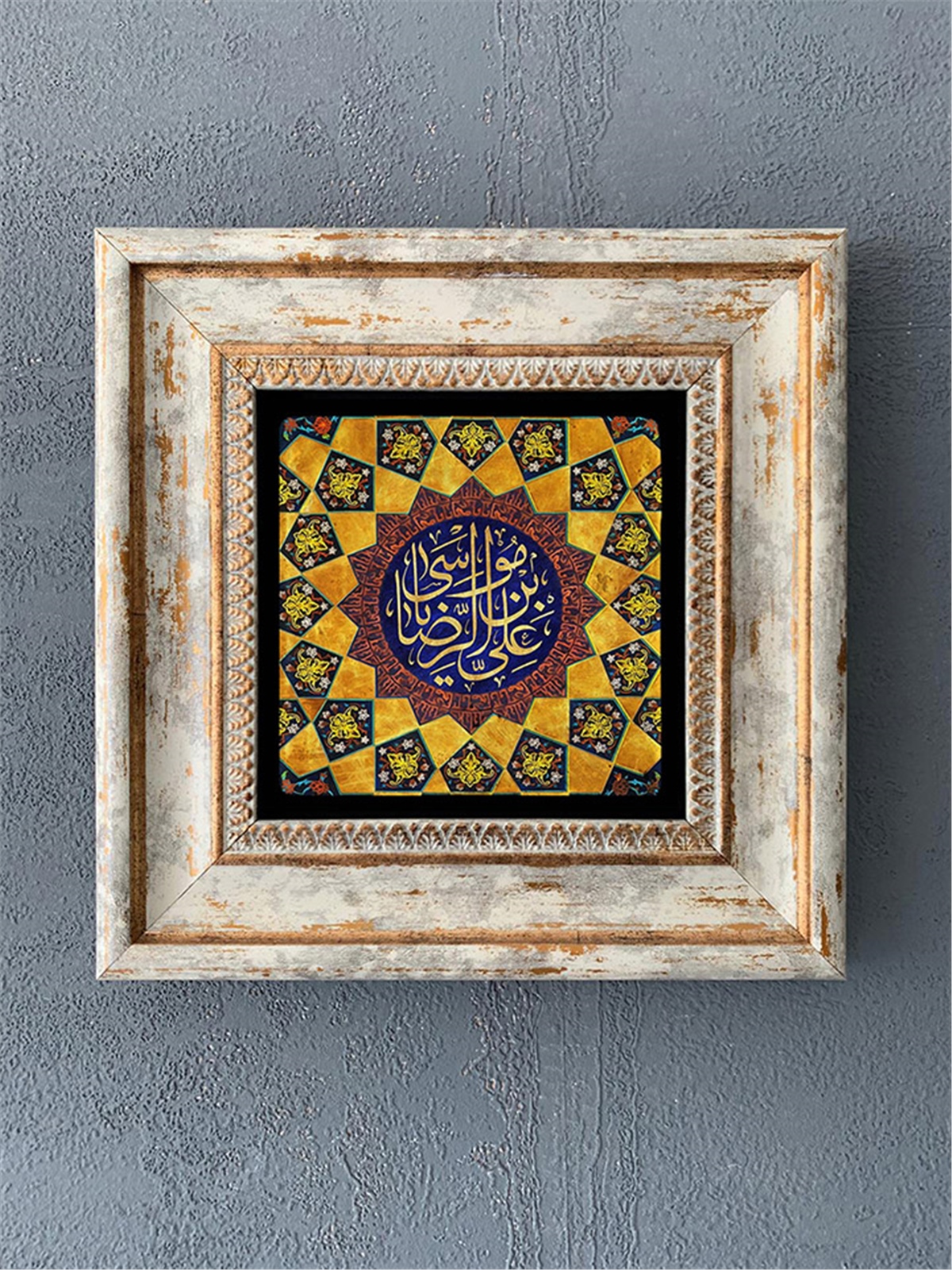 OSCAR STONE DECOR TEKLİ ÇERÇEVELİ DOĞALTAŞ DUVAR DEKORU / CDD1-40-448 (WALL DECOR)