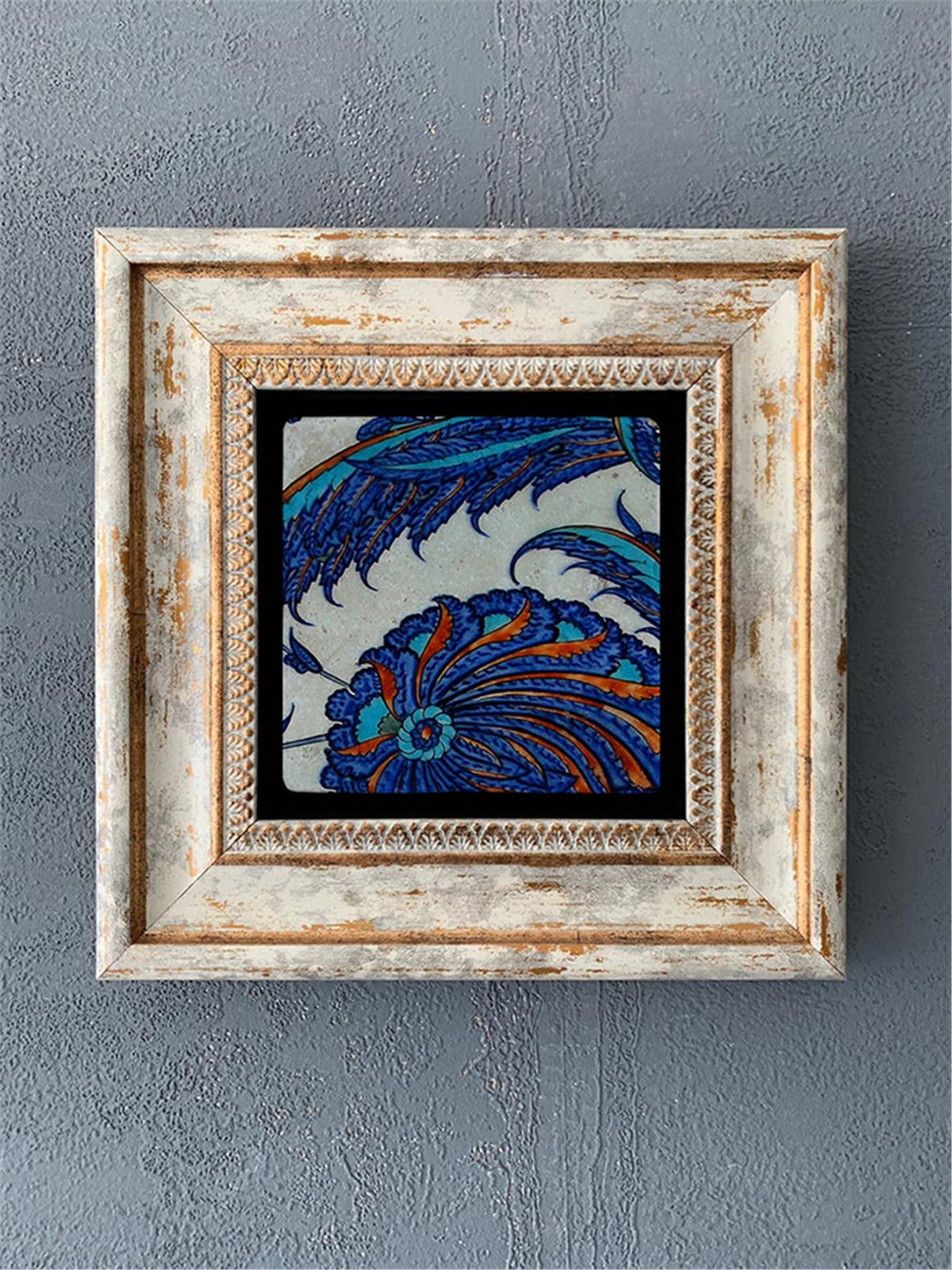 OSCAR STONE DECOR TEKLİ ÇERÇEVELİ DOĞALTAŞ DUVAR DEKORU / CDD1-40-239 (WALL DECOR)
