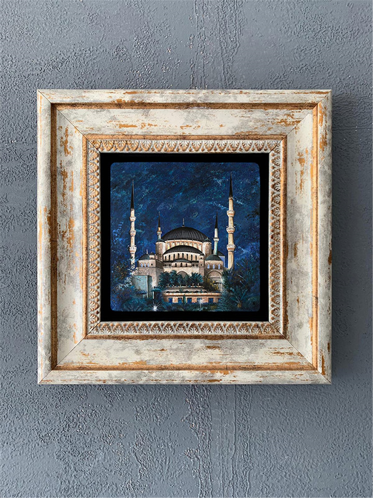 OSCAR STONE DECOR TEKLİ ÇERÇEVELİ DOĞALTAŞ DUVAR DEKORU / CDD1-40-532 (WALL DECOR)