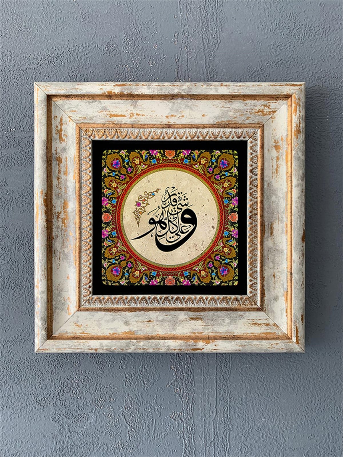 OSCAR STONE DECOR TEKLİ ÇERÇEVELİ DOĞALTAŞ DUVAR DEKORU / CDD1-40-331 (WALL DECOR)