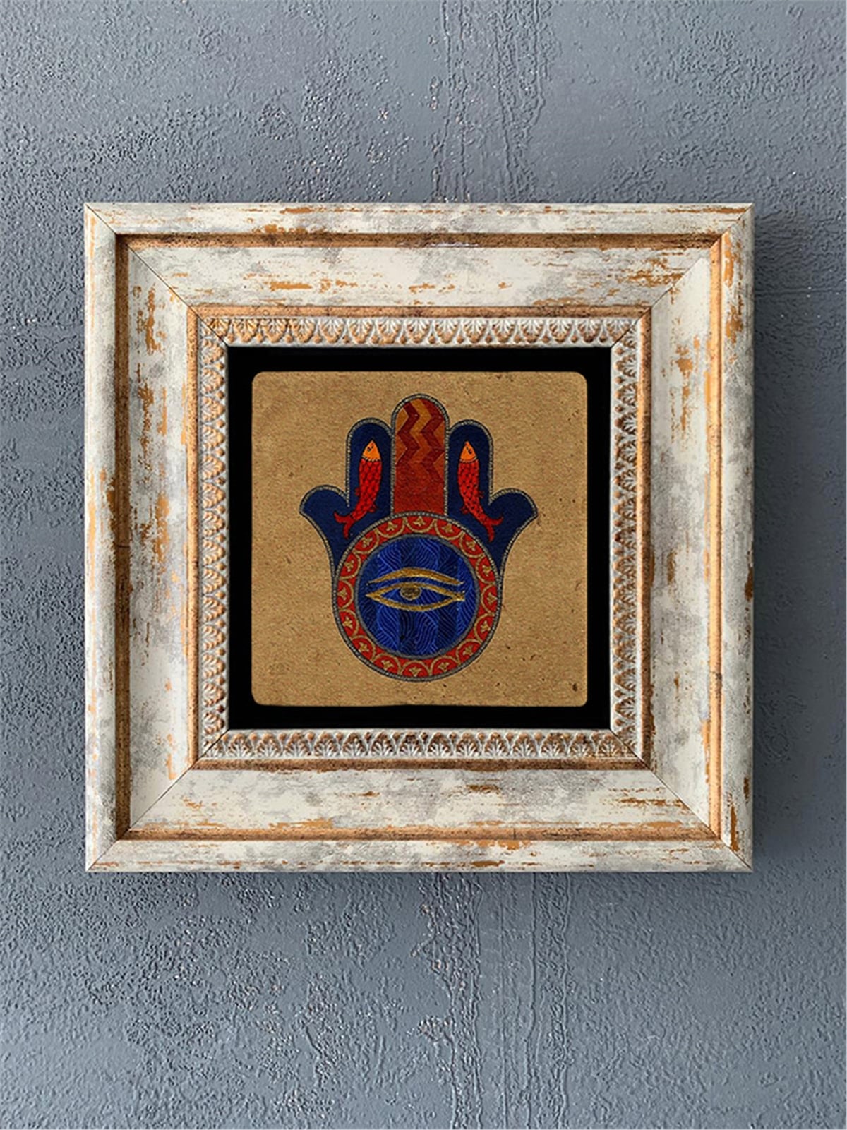 OSCAR STONE DECOR TEKLİ ÇERÇEVELİ DOĞALTAŞ DUVAR DEKORU / CDD1-40-107 (WALL DECOR)