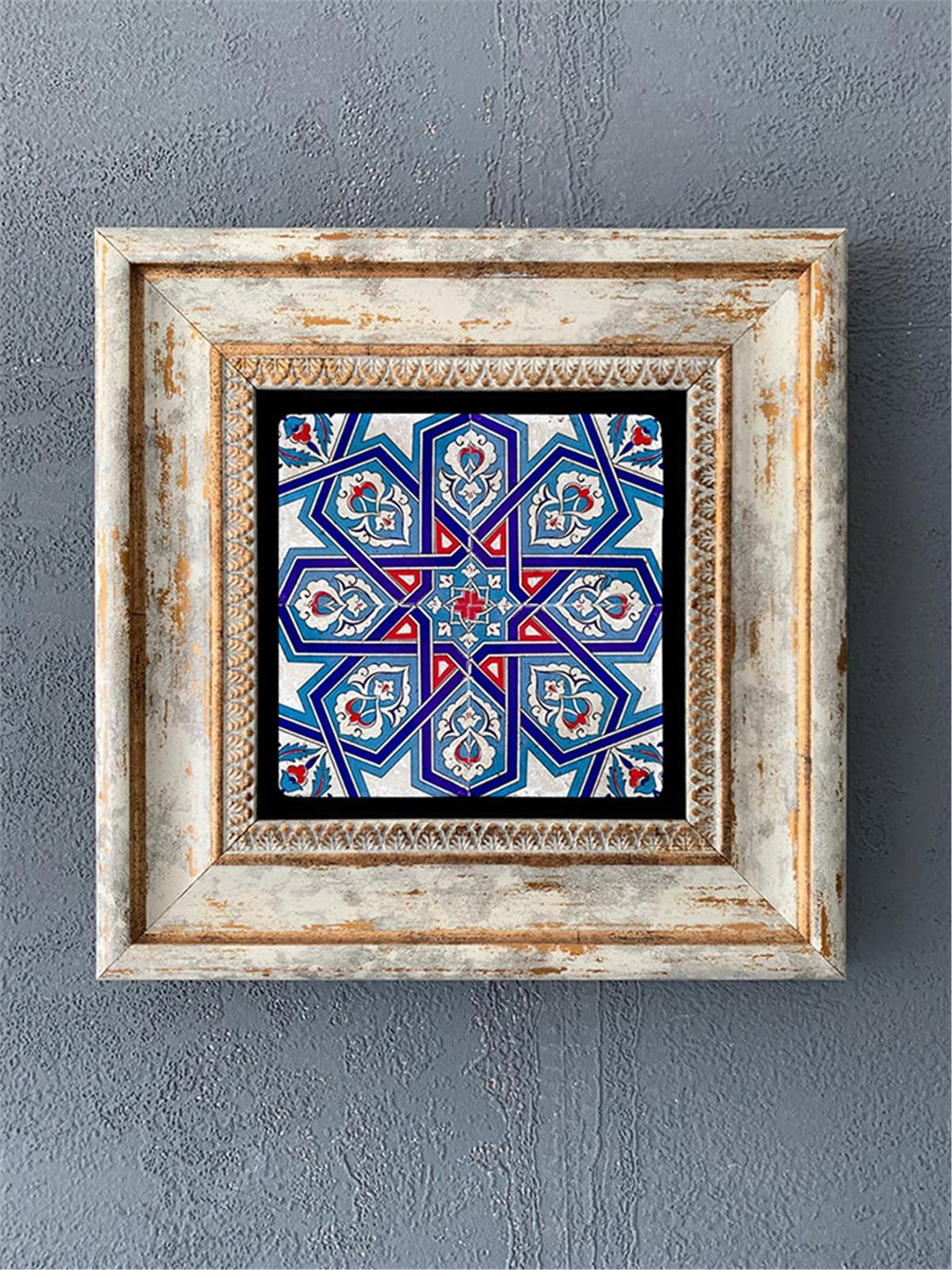 OSCAR STONE DECOR TEKLİ ÇERÇEVELİ DOĞALTAŞ DUVAR DEKORU / CDD1-40-214 (WALL DECOR)