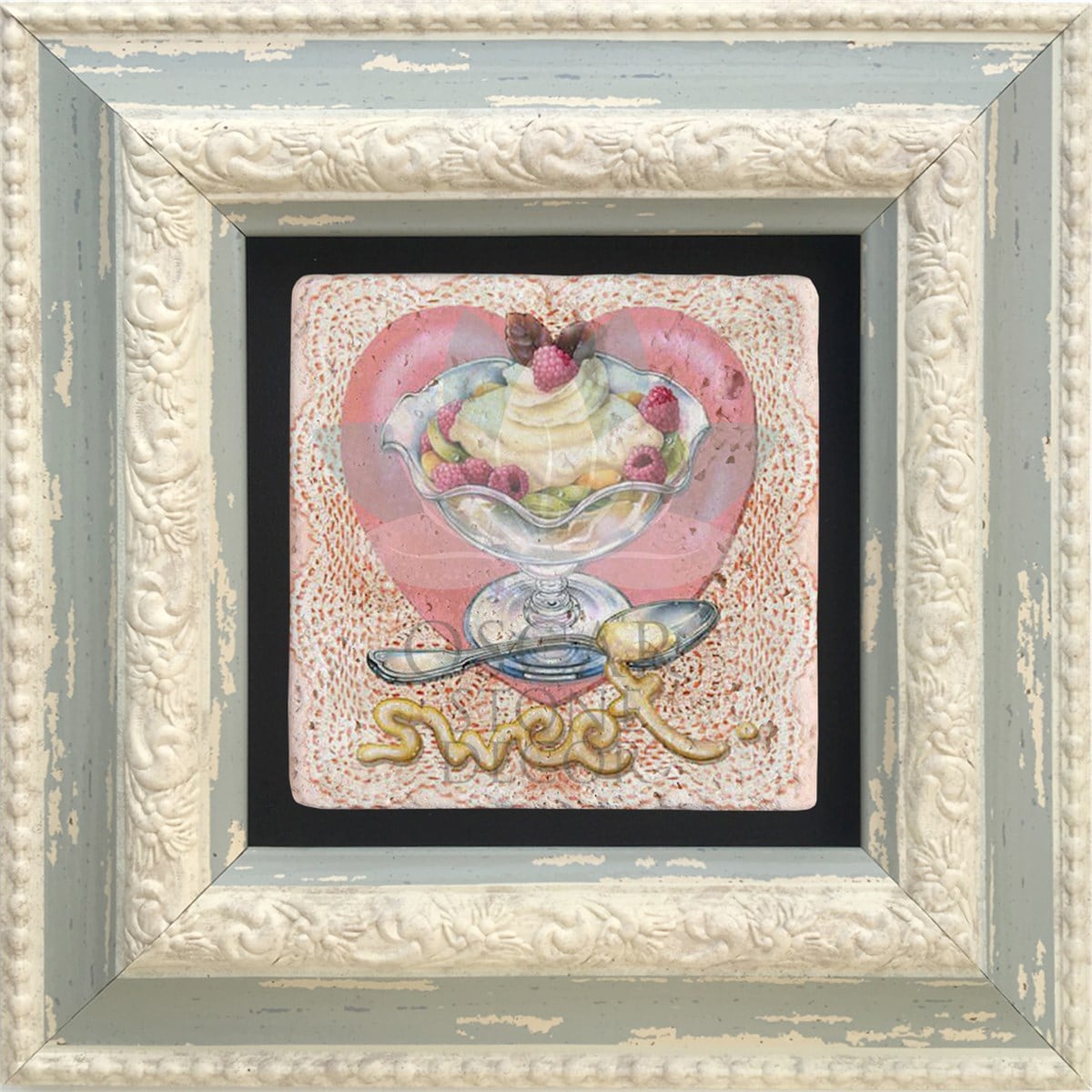 OSCAR STONE DECOR TEKLİ ÇERÇEVELİ DOĞALTAŞ DUVAR DEKORU / CDD-10-069 (WALL DECOR)
