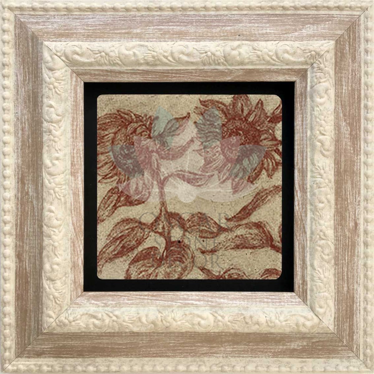 OSCAR STONE DECOR TEKLİ ÇERÇEVELİ DOĞALTAŞ DUVAR DEKORU / CDD-20-024 (WALL DECOR)
