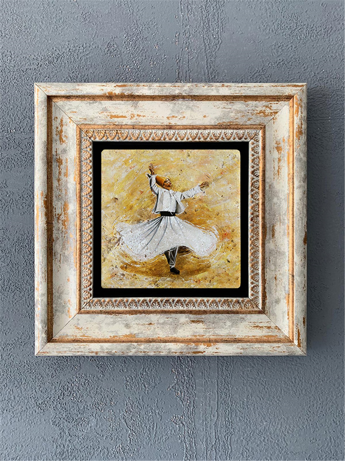 OSCAR STONE DECOR TEKLİ ÇERÇEVELİ DOĞALTAŞ DUVAR DEKORU / CDD1-40-058 (WALL DECOR)