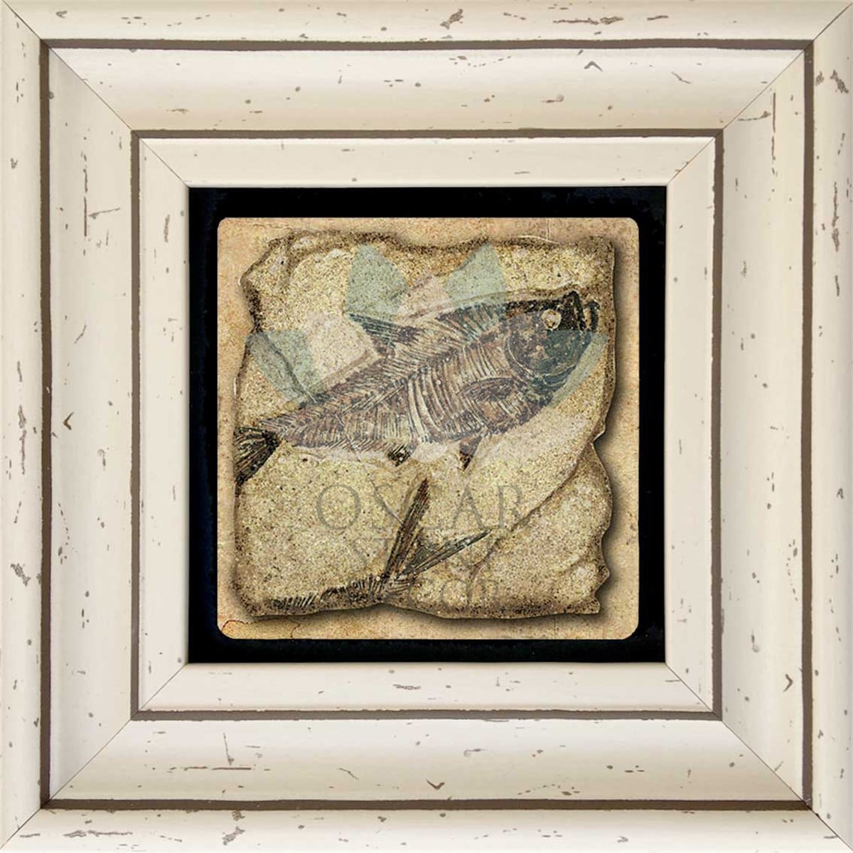 OSCAR STONE DECOR TEKLİ ÇERÇEVELİ DOĞALTAŞ DUVAR DEKORU / CDD-30-086 (WALL DECOR)