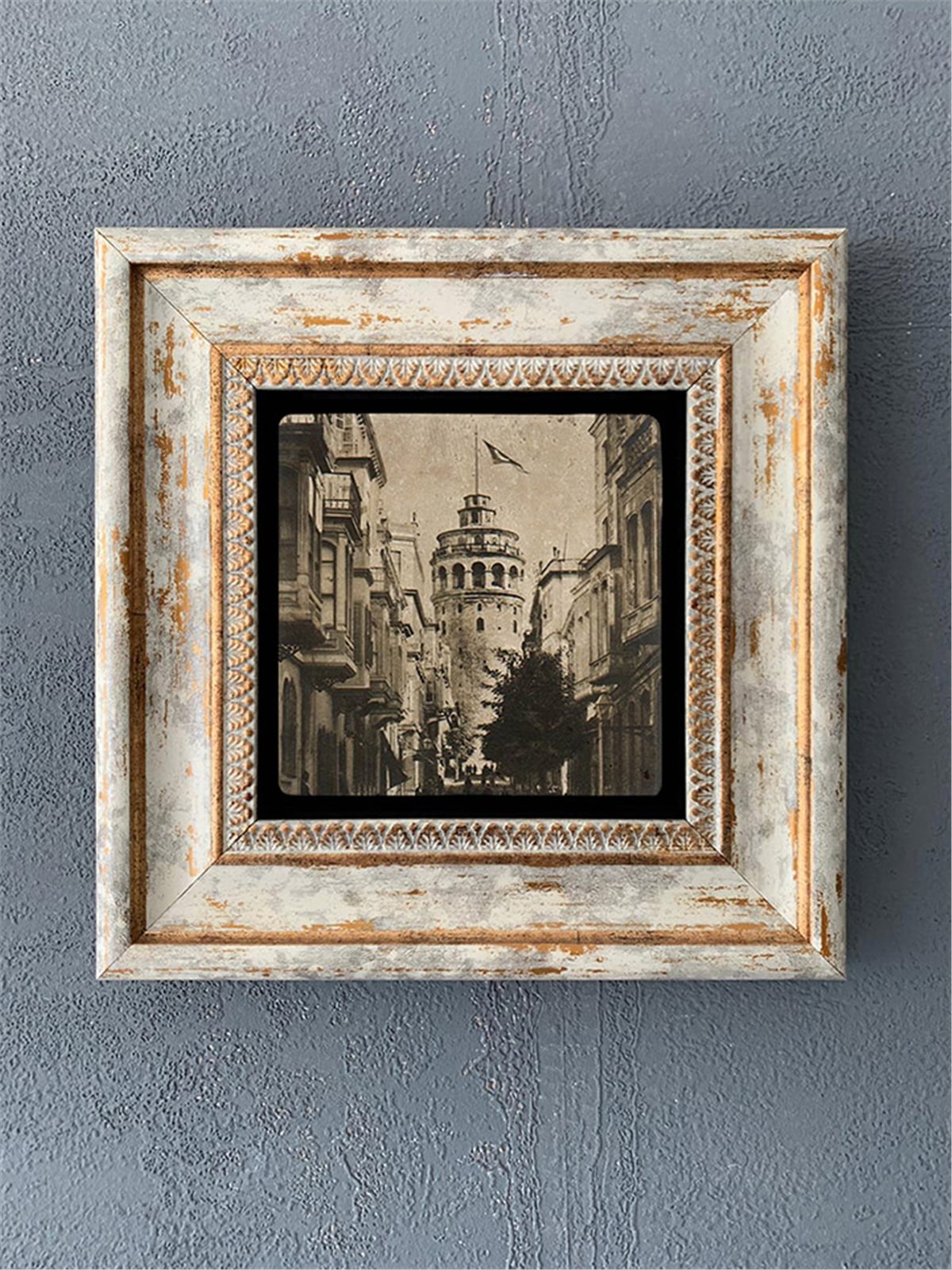 OSCAR STONE DECOR TEKLİ ÇERÇEVELİ DOĞALTAŞ DUVAR DEKORU / CDD1-40-042 (WALL DECOR)