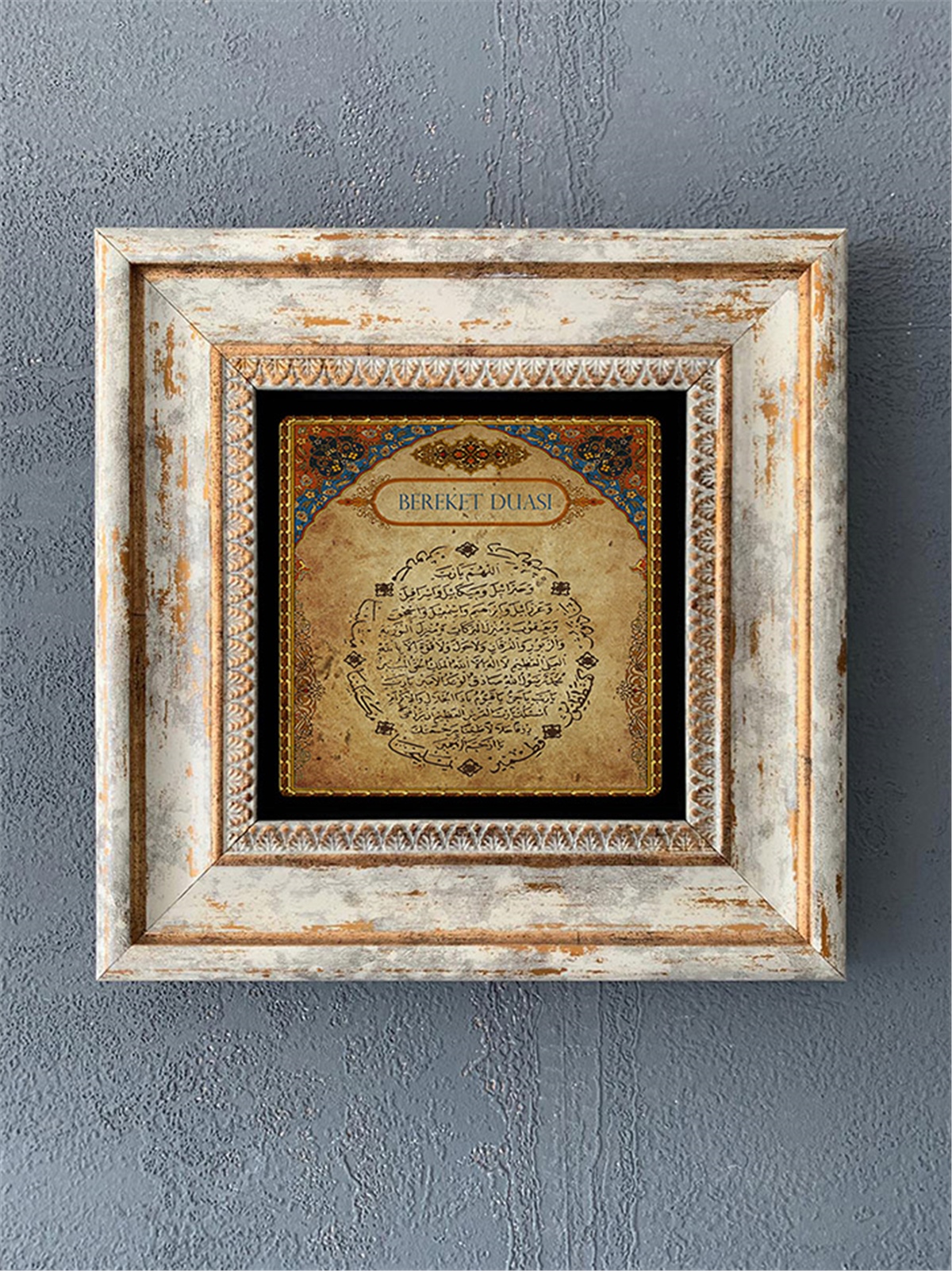 OSCAR STONE DECOR TEKLİ ÇERÇEVELİ DOĞALTAŞ DUVAR DEKORU / CDD1-40-462 (WALL DECOR)
