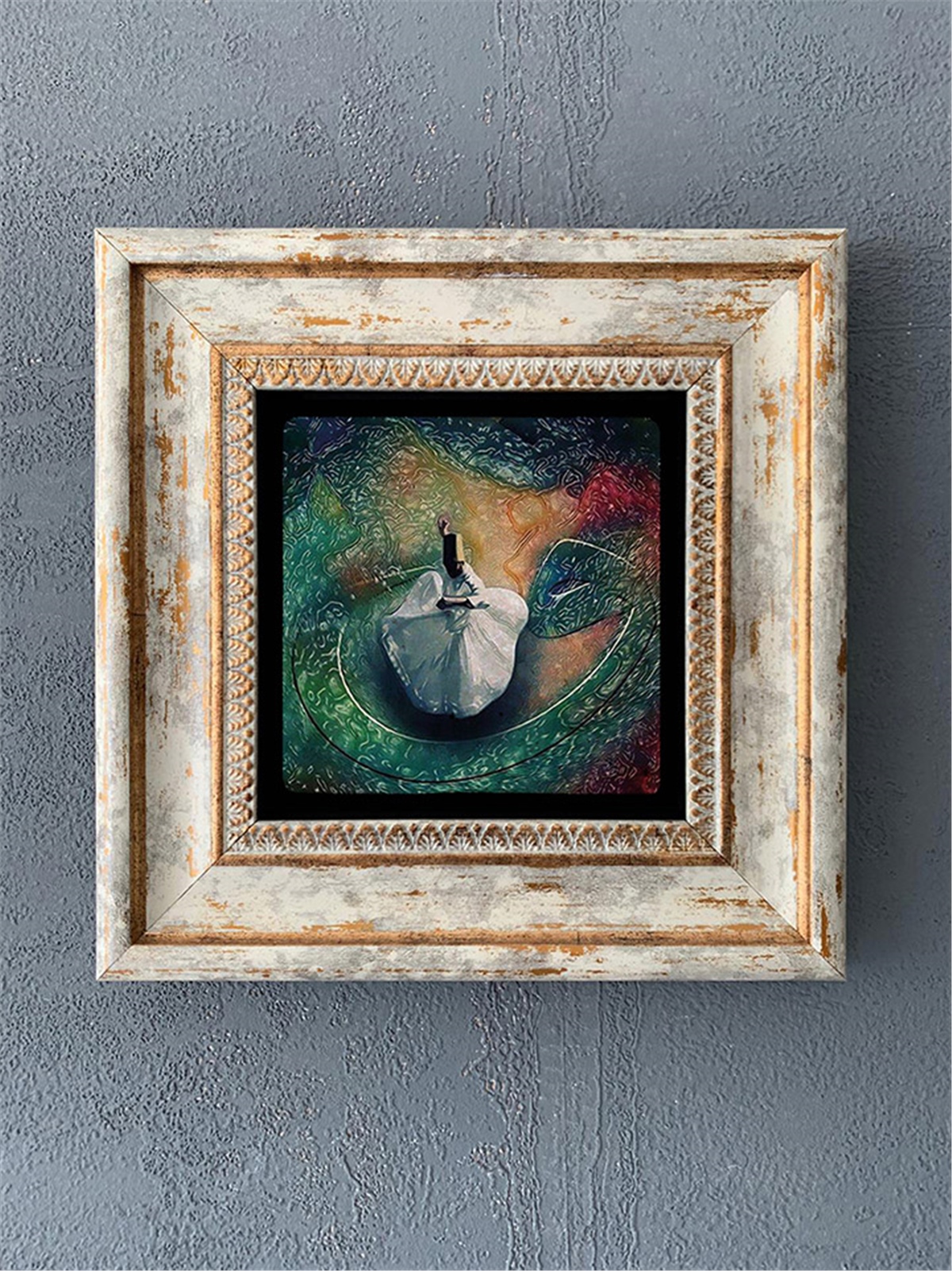 OSCAR STONE DECOR TEKLİ ÇERÇEVELİ DOĞALTAŞ DUVAR DEKORU / CDD1-40-085 (WALL DECOR)