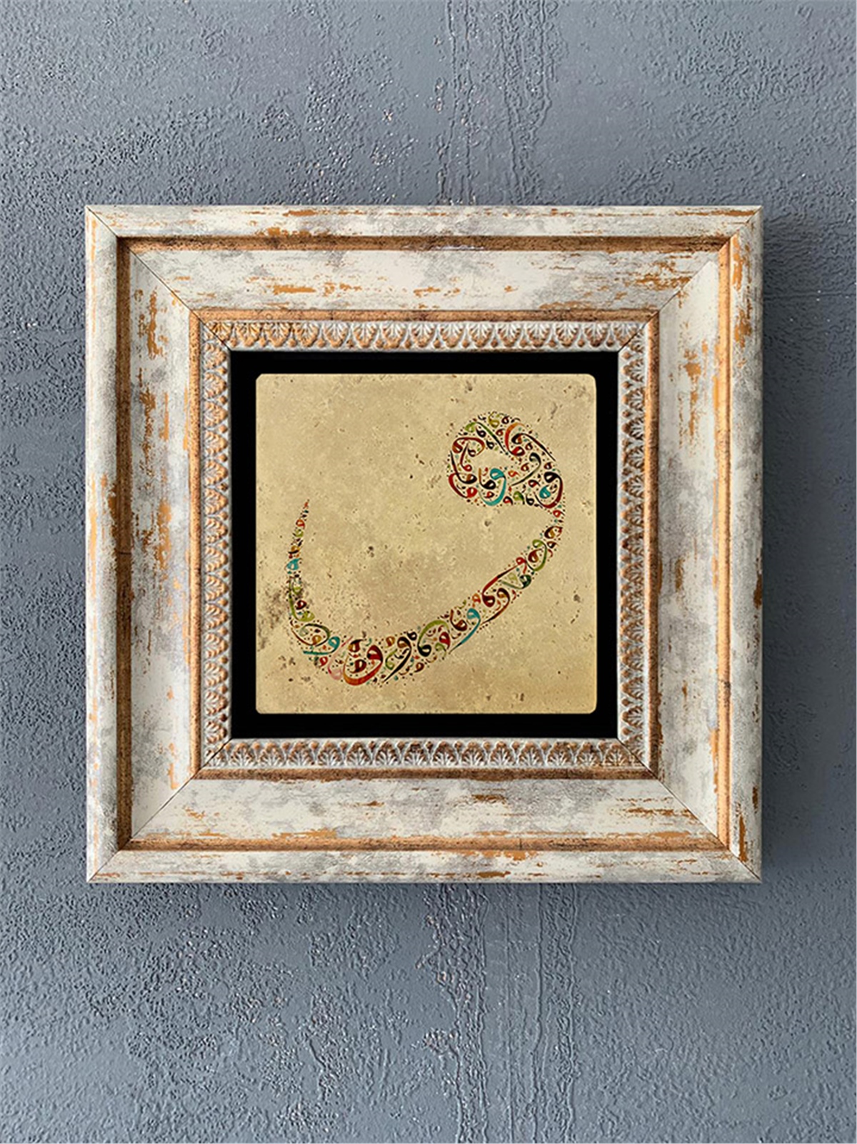 OSCAR STONE DECOR TEKLİ ÇERÇEVELİ DOĞALTAŞ DUVAR DEKORU / CDD1-40-362 (WALL DECOR)