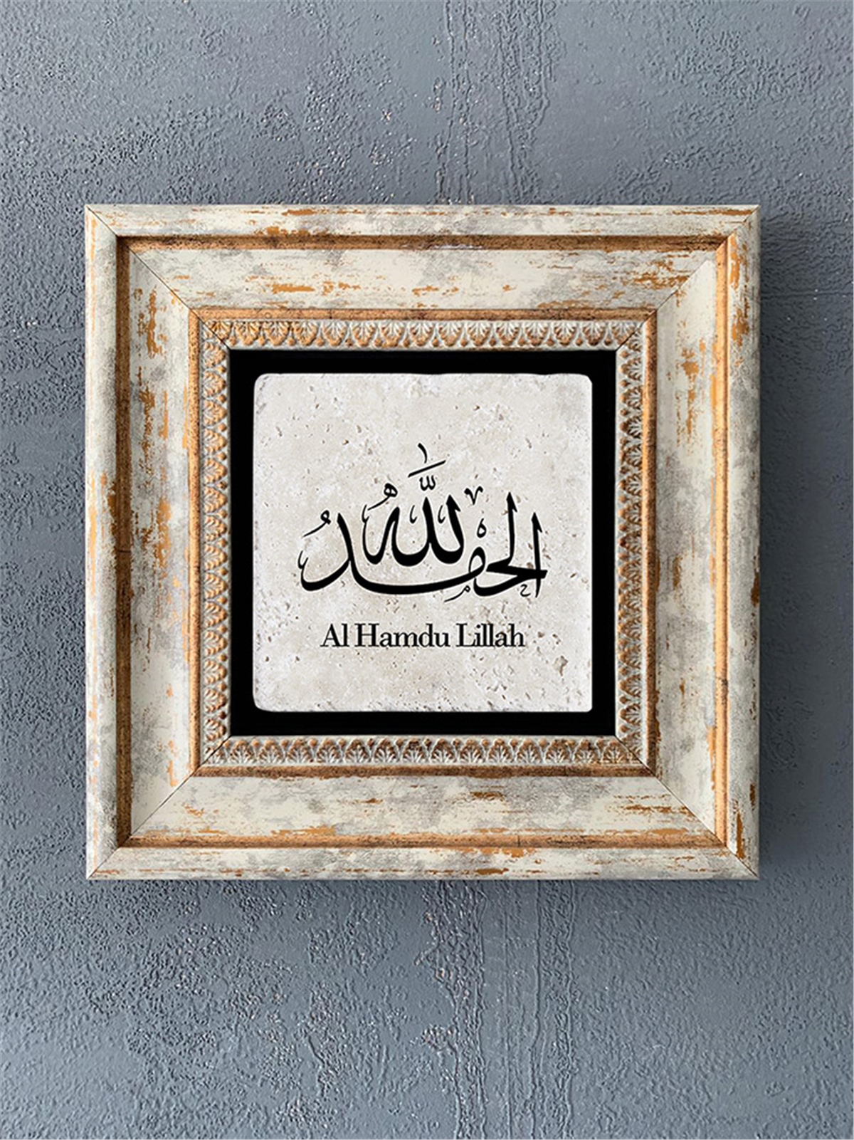 OSCAR STONE DECOR TEKLİ ÇERÇEVELİ DOĞALTAŞ DUVAR DEKORU / CDD1-40-459 (WALL DECOR)