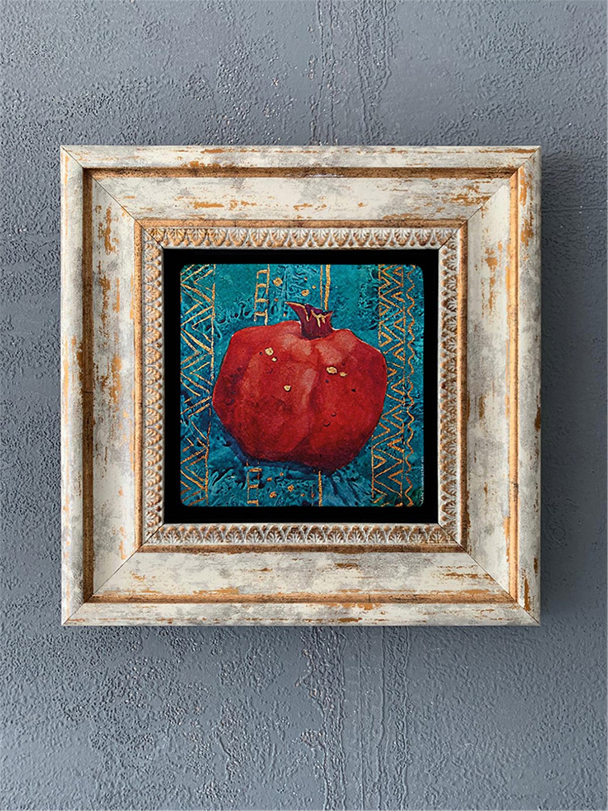 OSCAR STONE DECOR TEKLİ ÇERÇEVELİ DOĞALTAŞ DUVAR DEKORU / CDD1-40-480 (WALL DECOR)
