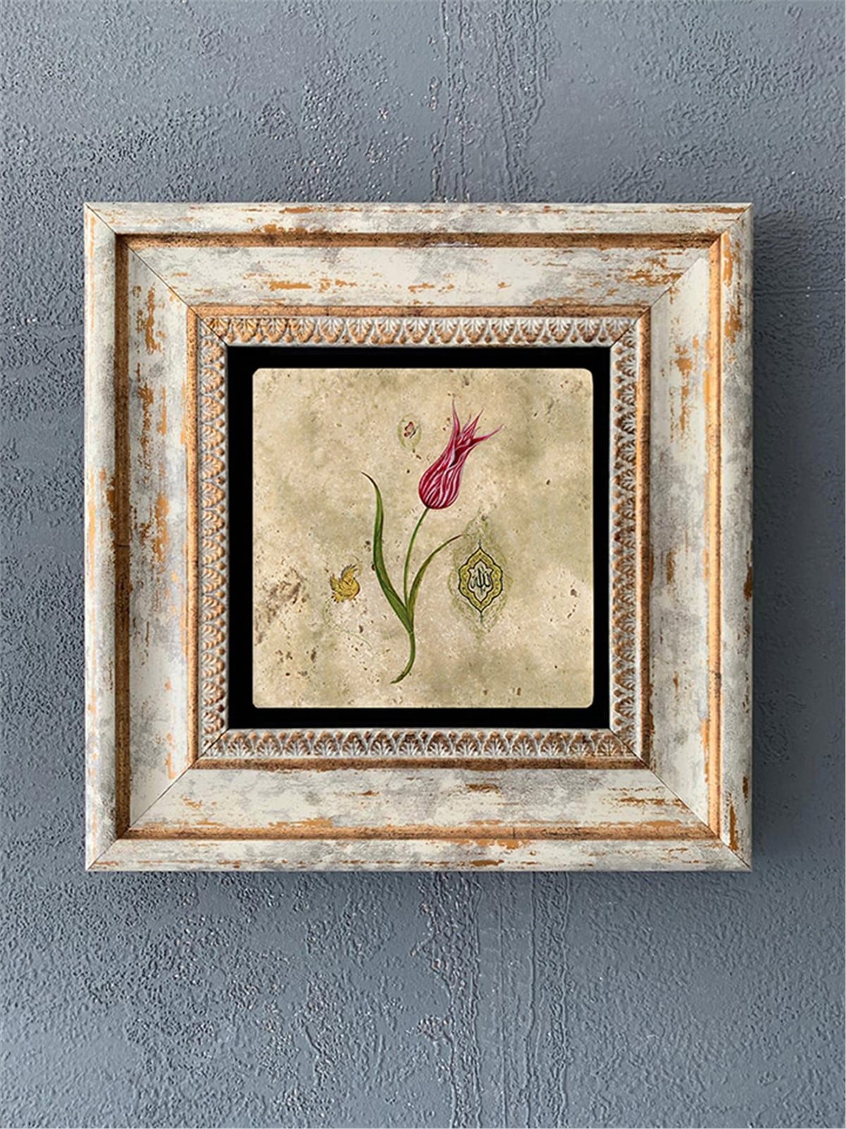 OSCAR STONE DECOR TEKLİ ÇERÇEVELİ DOĞALTAŞ DUVAR DEKORU / CDD1-40-496 (WALL DECOR)