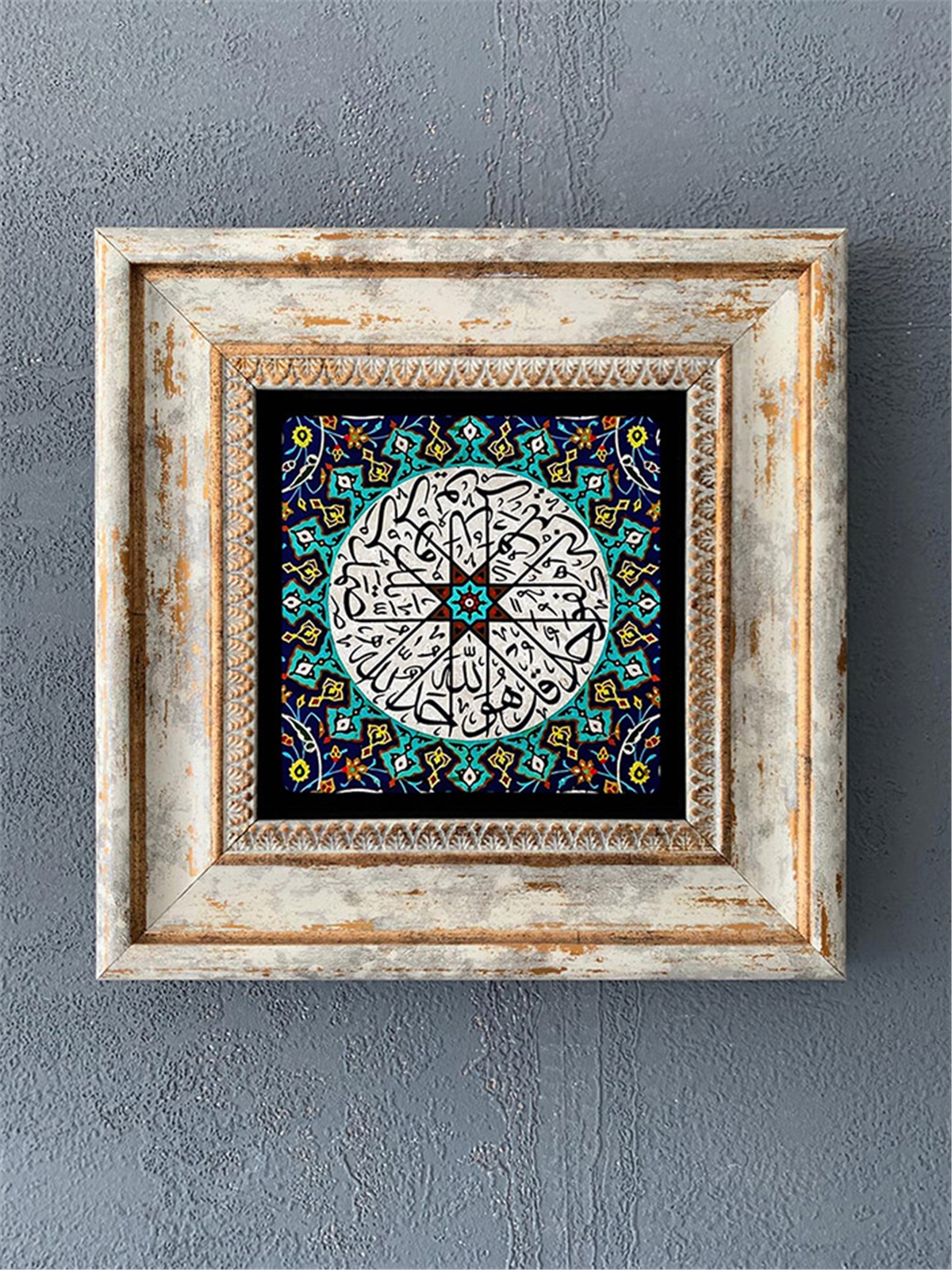 OSCAR STONE DECOR TEKLİ ÇERÇEVELİ DOĞALTAŞ DUVAR DEKORU / CDD1-40-453 (WALL DECOR)