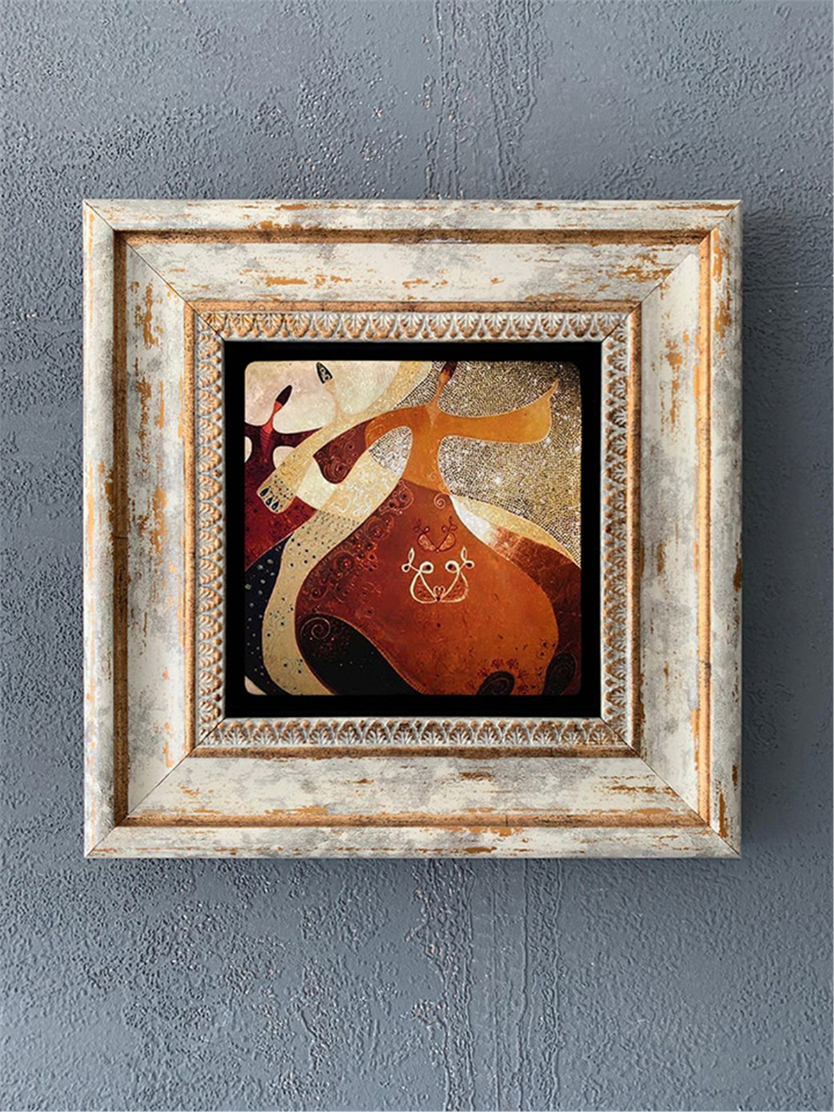 OSCAR STONE DECOR TEKLİ ÇERÇEVELİ DOĞALTAŞ DUVAR DEKORU / CDD1-40-056 (WALL DECOR)