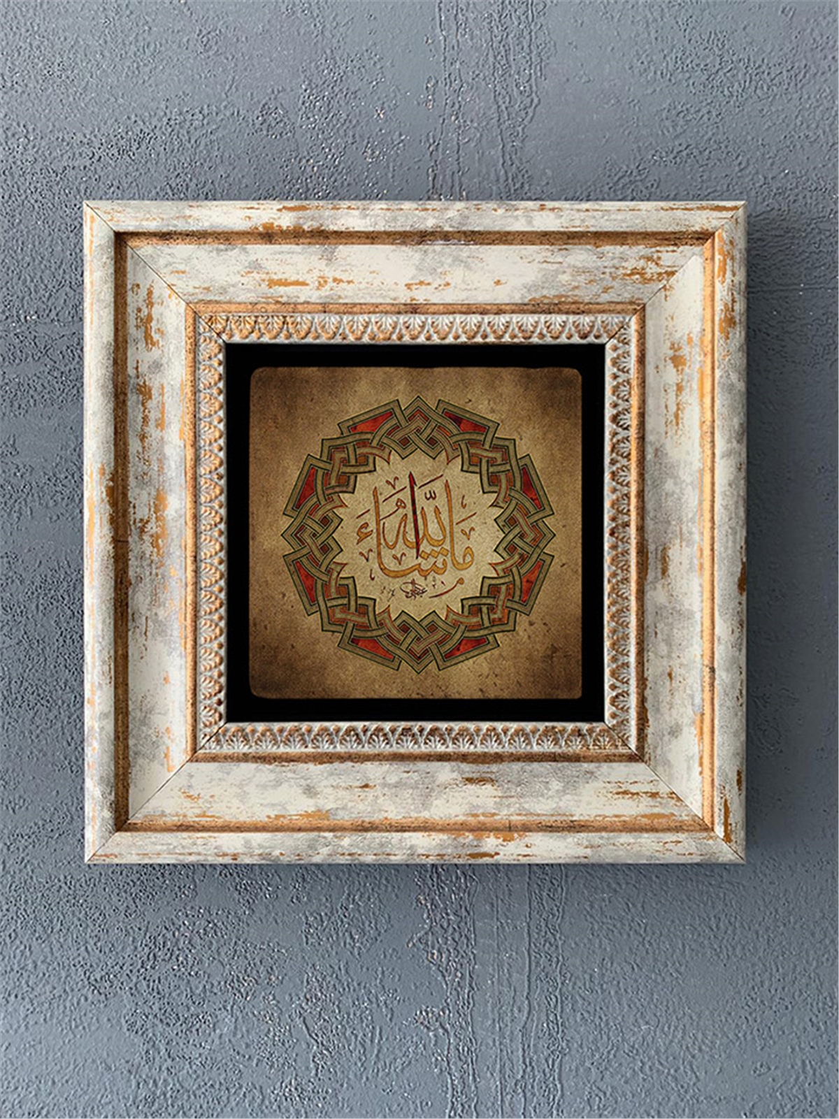 OSCAR STONE DECOR TEKLİ ÇERÇEVELİ DOĞALTAŞ DUVAR DEKORU / CDD1-40-411 (WALL DECOR)