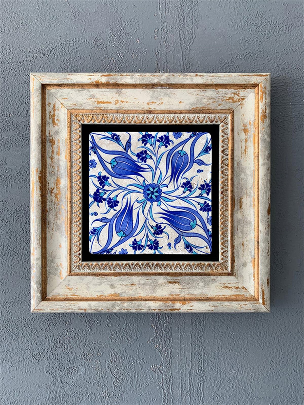 OSCAR STONE DECOR TEKLİ ÇERÇEVELİ DOĞALTAŞ DUVAR DEKORU / CDD1-40-202 (WALL DECOR)