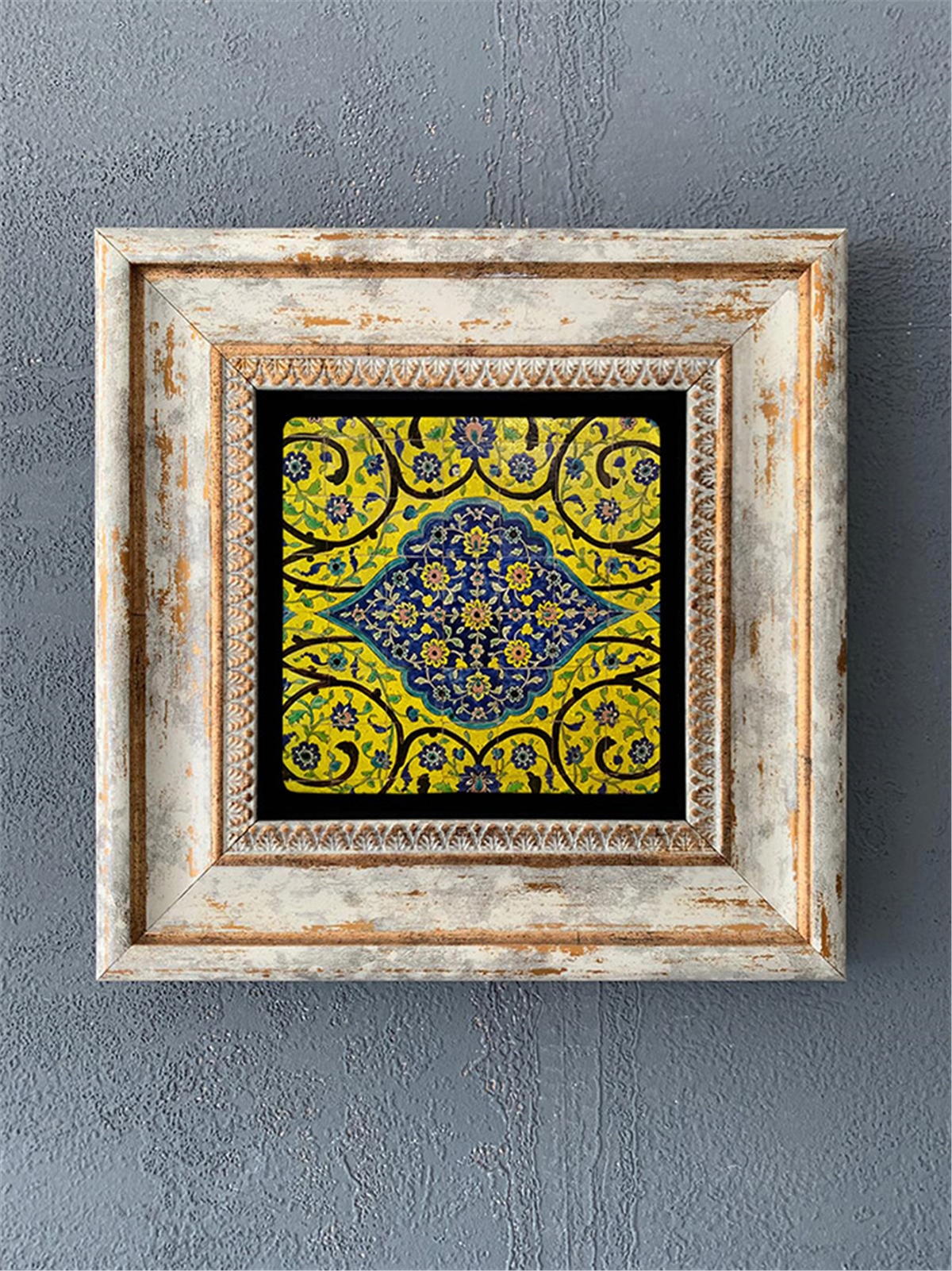 OSCAR STONE DECOR TEKLİ ÇERÇEVELİ DOĞALTAŞ DUVAR DEKORU / CDD1-40-287 (WALL DECOR)