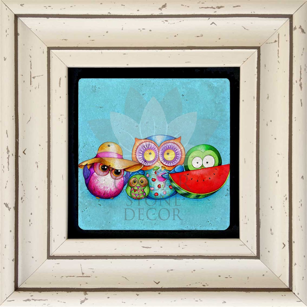 OSCAR STONE DECOR TEKLİ ÇERÇEVELİ DOĞALTAŞ DUVAR DEKORU / CDD-30-073 (WALL DECOR)