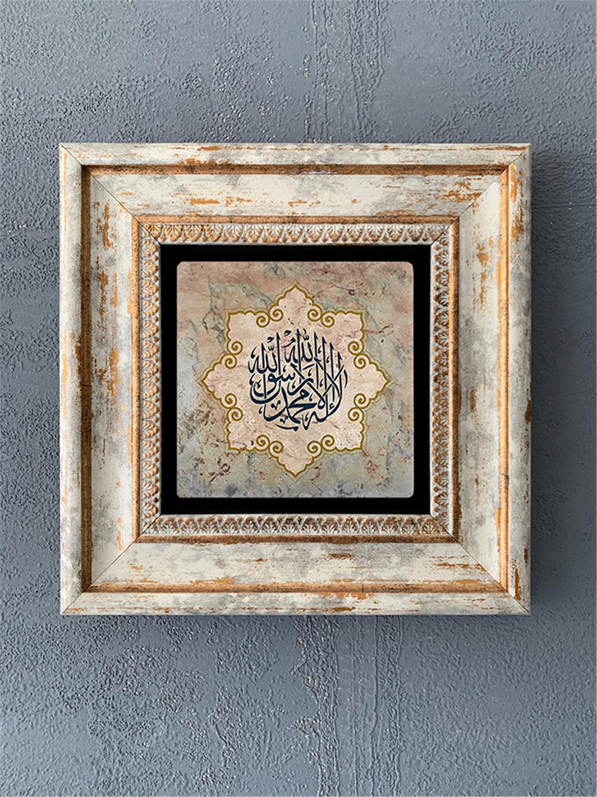 OSCAR STONE DECOR TEKLİ ÇERÇEVELİ DOĞALTAŞ DUVAR DEKORU / CDD1-40-346 (WALL DECOR)