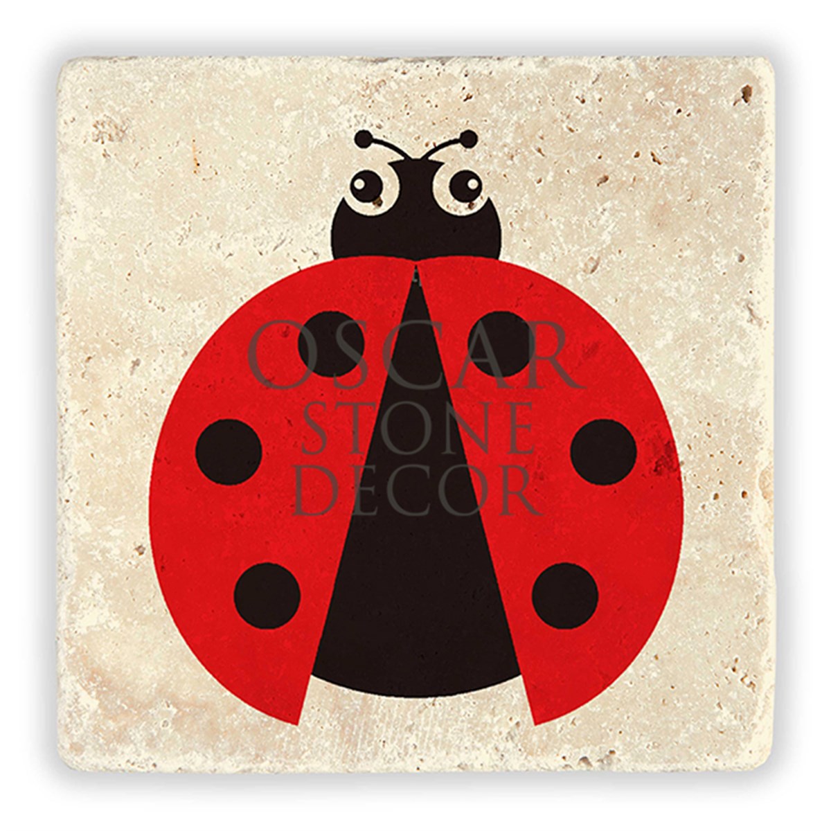 OSCAR STONE DECOR UĞUR BÖCEĞİ DOĞALTAŞ DUVAR DEKORU / DD183 (WALL DECOR)