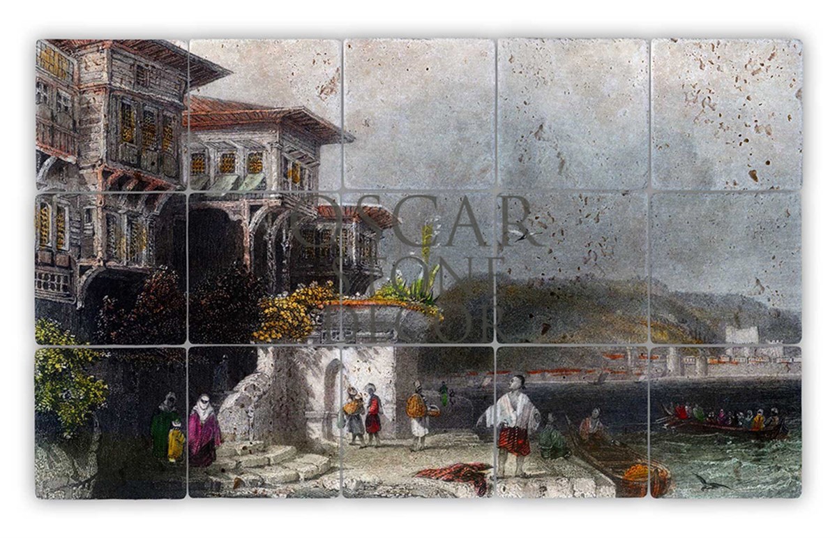 OSCAR STONE DECOR YALILAR DOĞALTAŞ TABLO / TT060 (STONE TABLE)