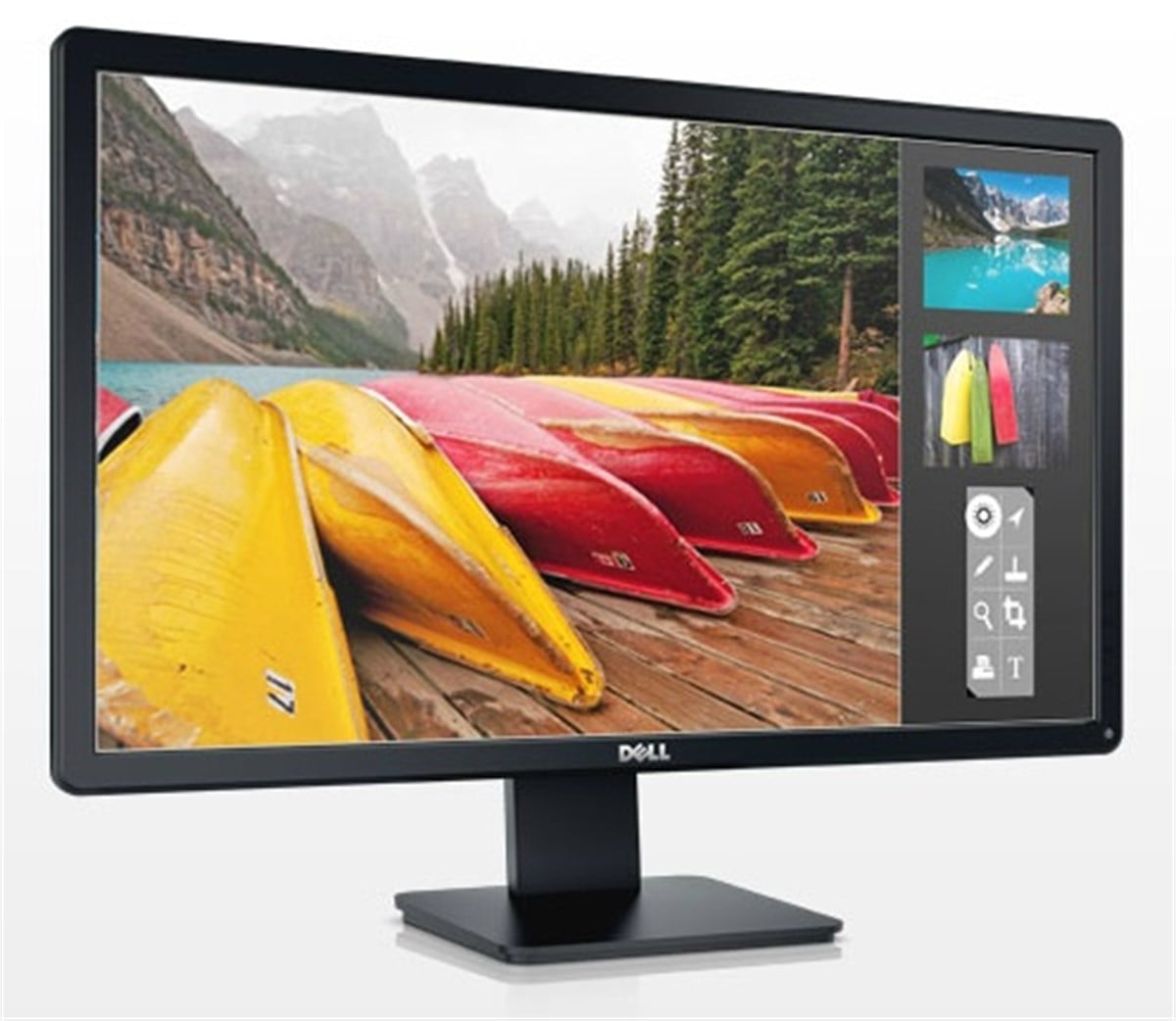 24 DELL E2414H LED 5MS MONİTÖR VGA DVI-D