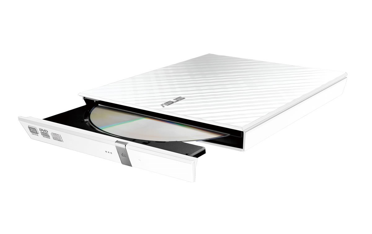 Asus SDRW-08D2S-U LITE 8X Harici DVD Yazıcı, Beyaz