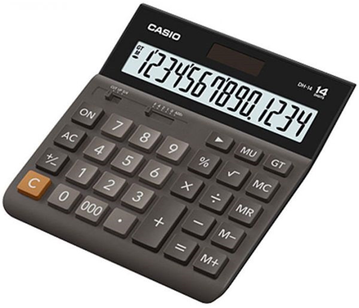 CASIO DH-14-BK 14 HANE MASAÜSTÜ HESAP MAKİNESİ