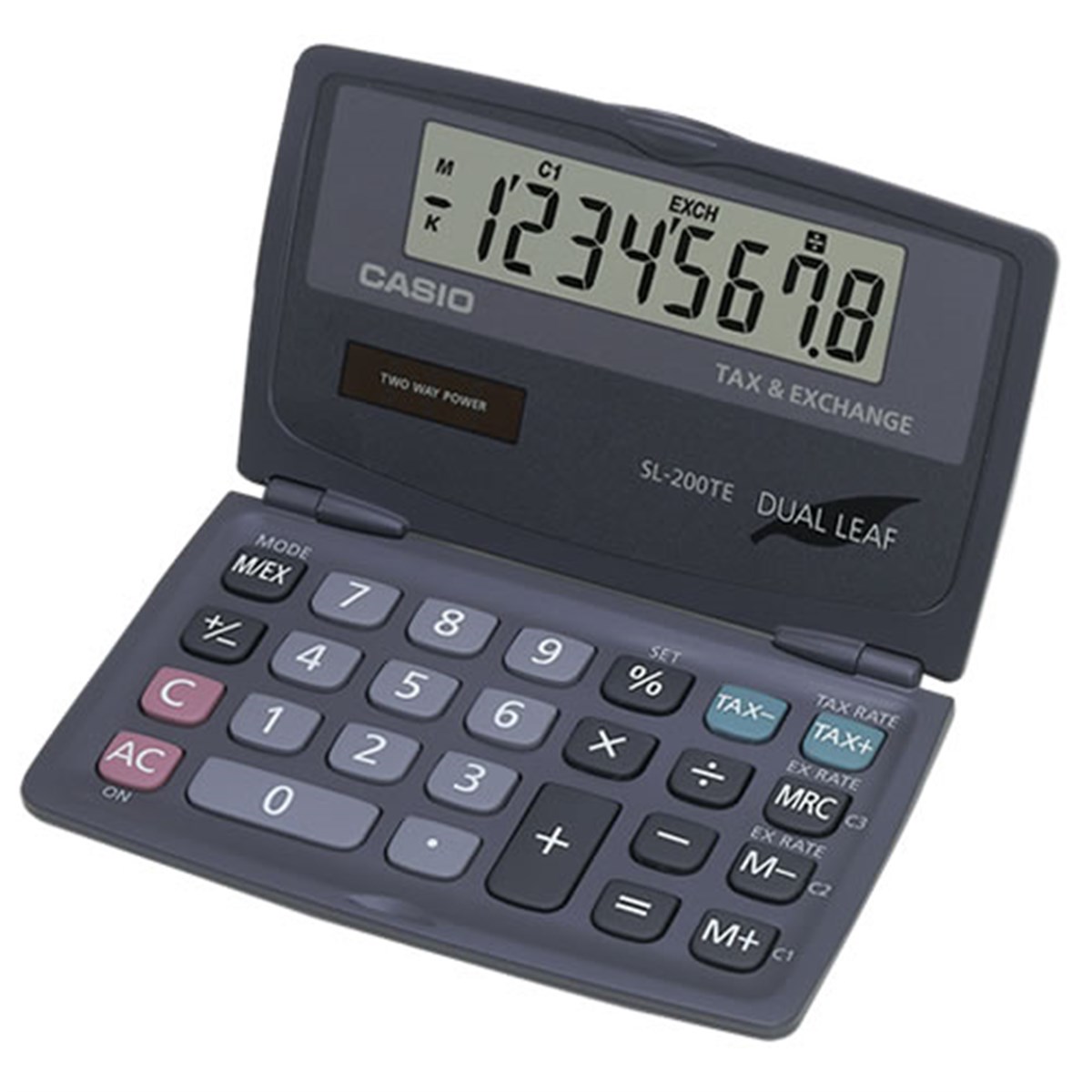 CASIO SL-200TE 8 HANE CEP HESAP MAKİNESİ