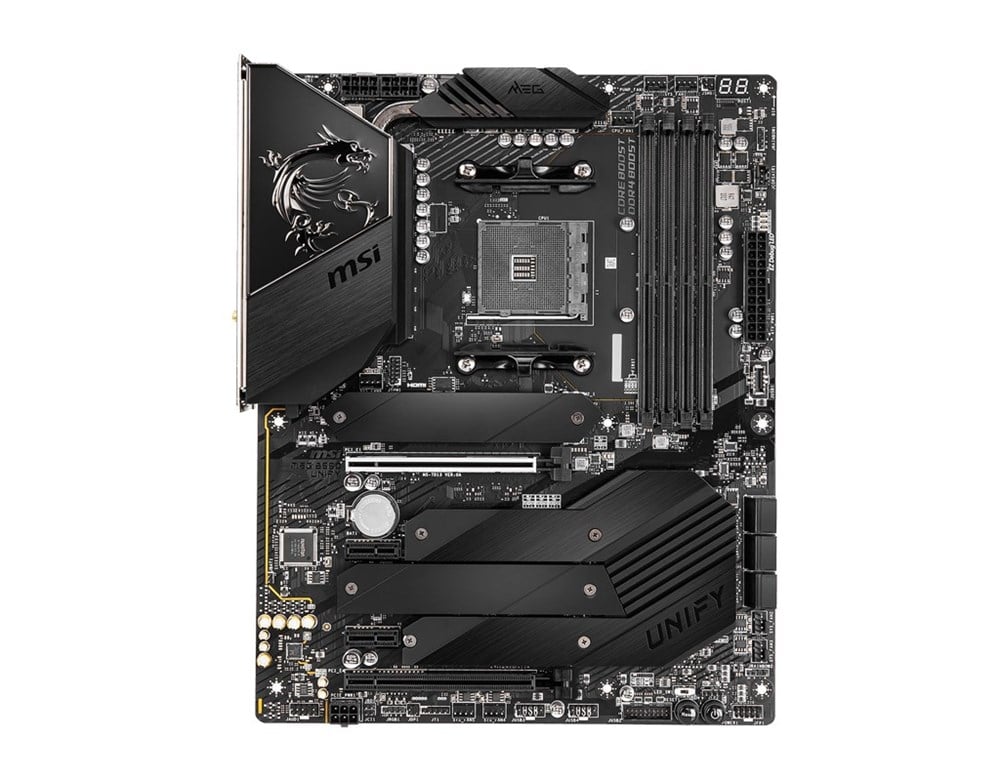 MSI MEG B550 UNIFY AM4 DDR4 5100(OC) HDMI 4x M.2 USB3.2 WIFI ATX