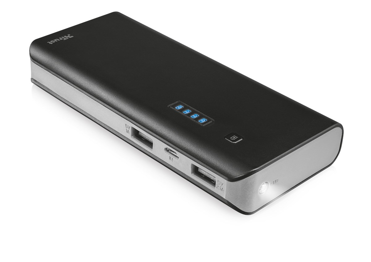 TRUST 21689 PRİMO POWERBANK 13000 mAH SİYAH
