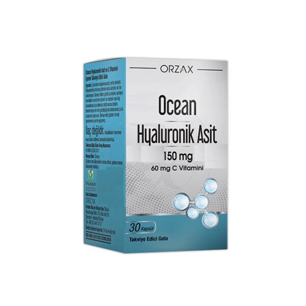 ​Ocean Hyaluronik Asit 150 mg 30 Kapsül 