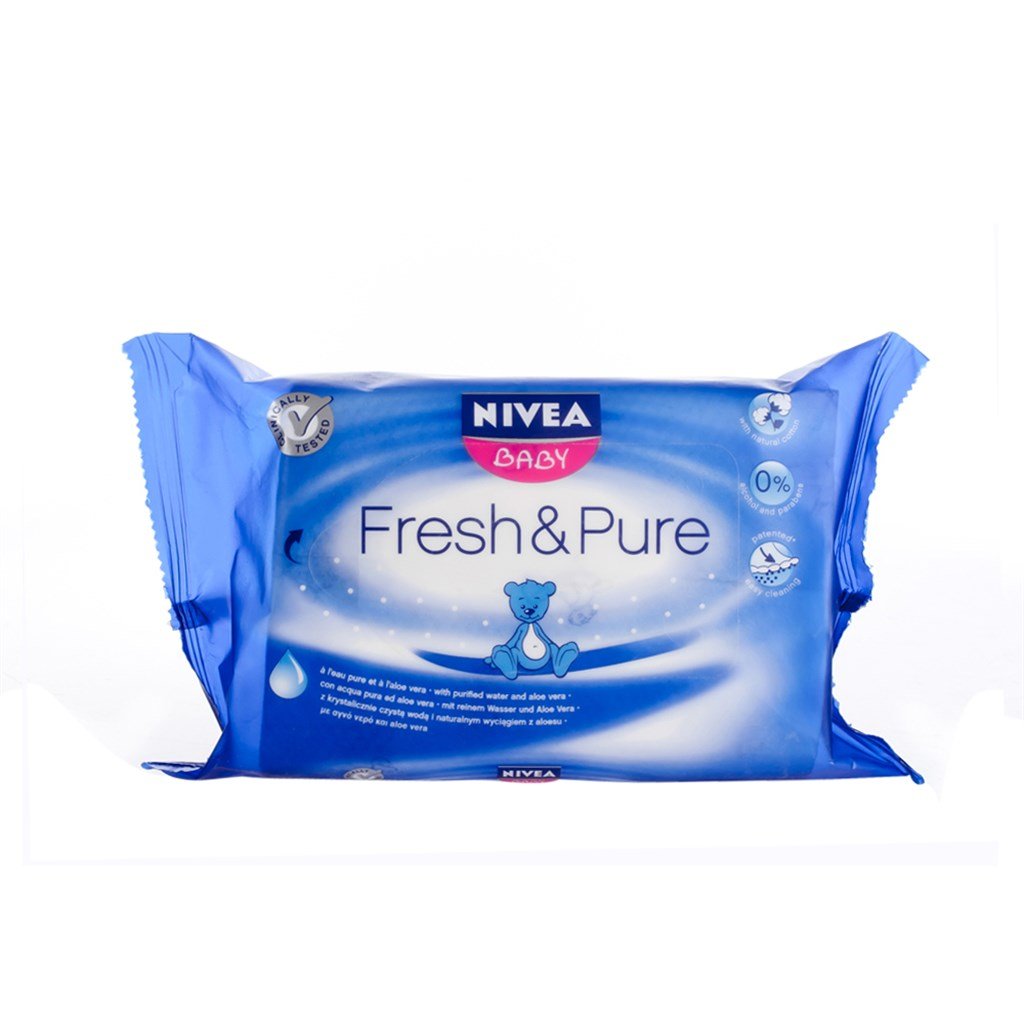 NIVEA BABY FRESH & PURE ISLAK MENDİL