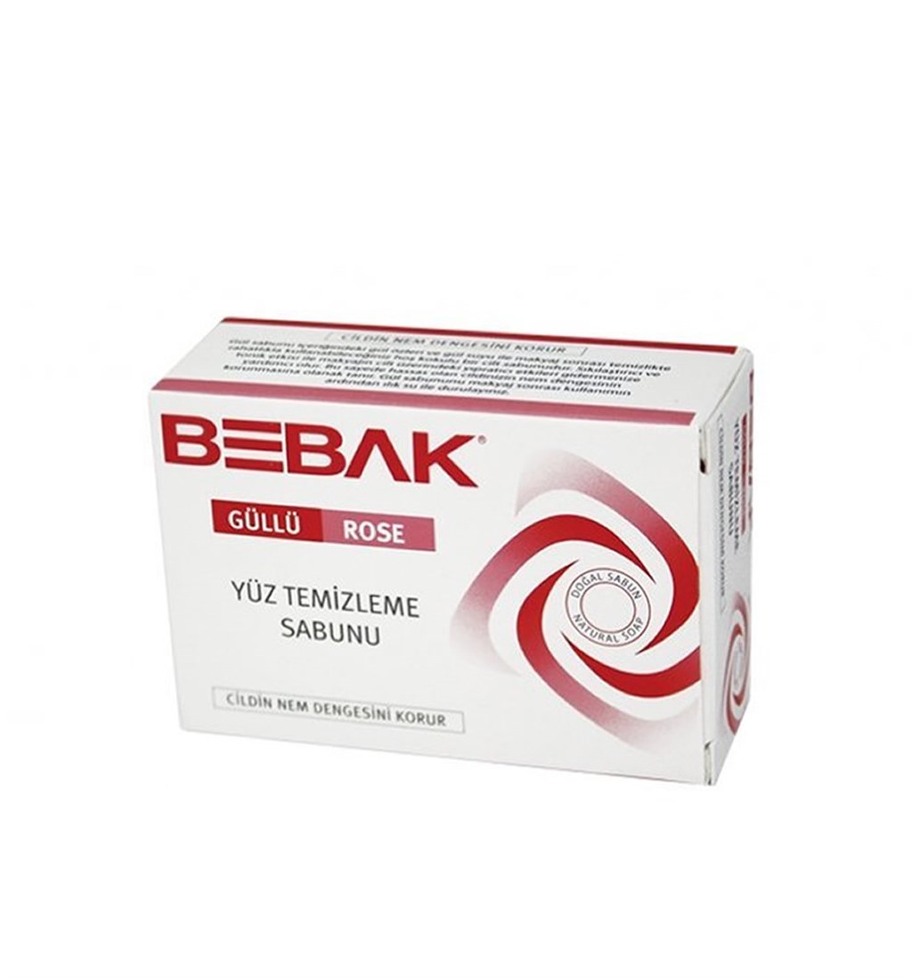BEBAK GÜLLÜ YÜZ TEMİZLEME SABUNU 125GR