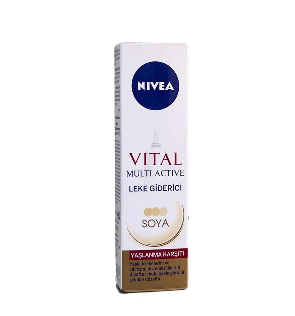 NİVEA VİTAL SOYA LEKE GİDERİCİ YAŞLANMA KARŞITI KREM 40ML