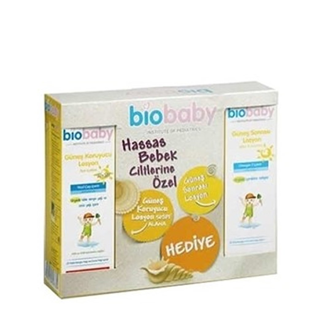 BİOBABY GÜNEŞ KORUYUCU LOSYON SPF50 + GÜNEŞ SONRASI LOSYON HEDİYE